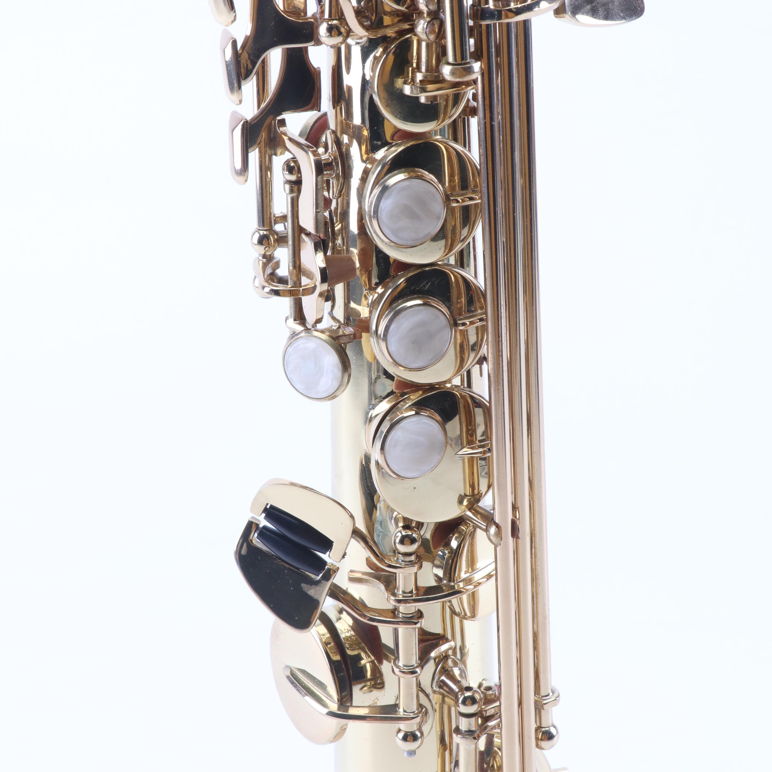 Cecilio SS-280 Gold Lacquer Soprano Saxophone