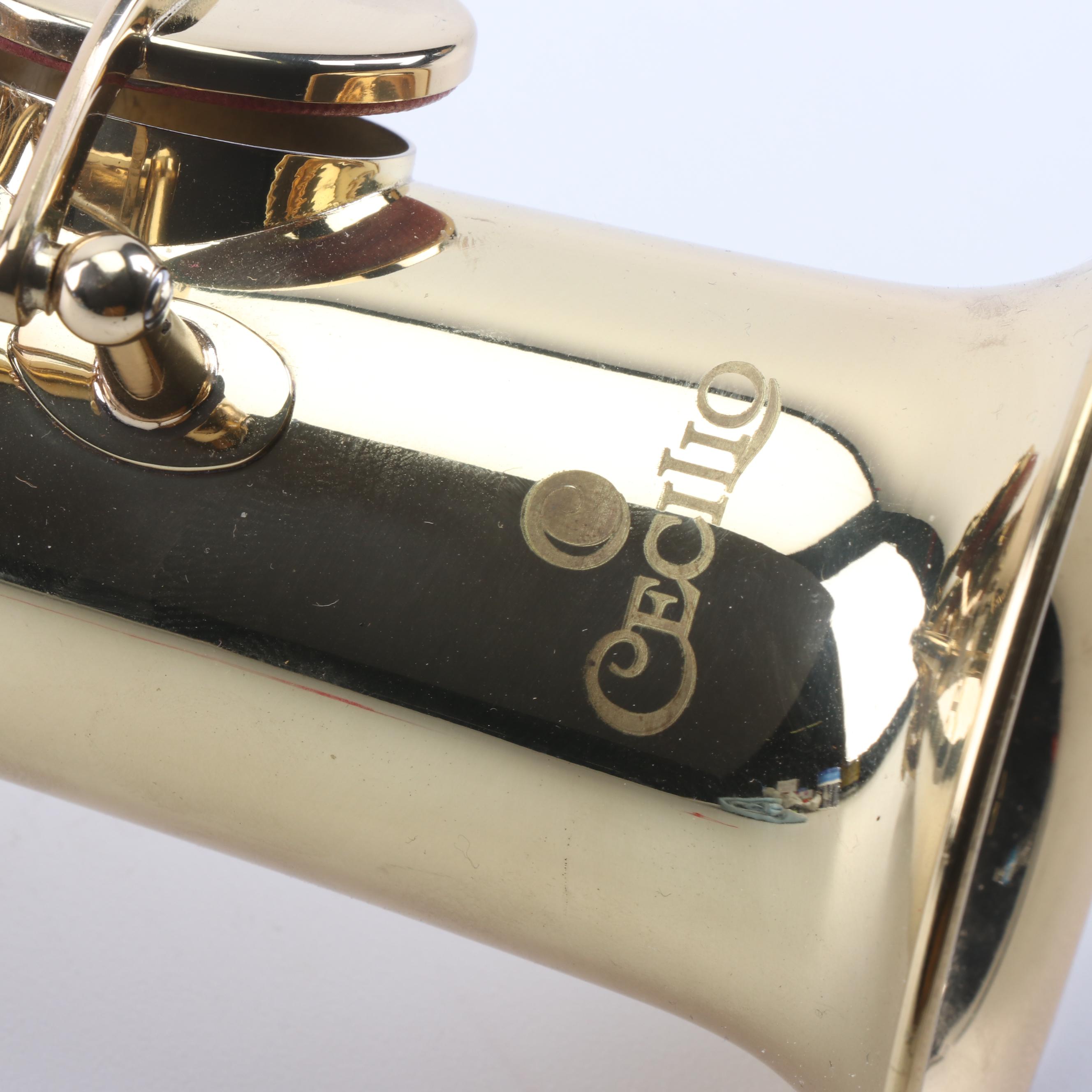 Cecilio SS-280 Gold Lacquer Soprano Saxophone