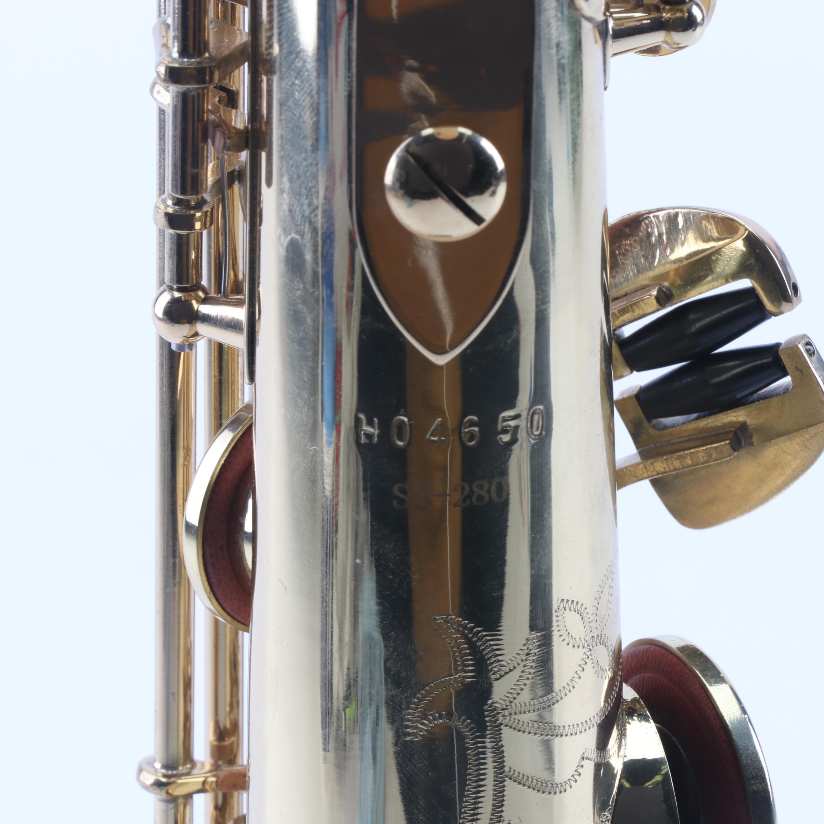 Cecilio SS-280 Gold Lacquer Soprano Saxophone