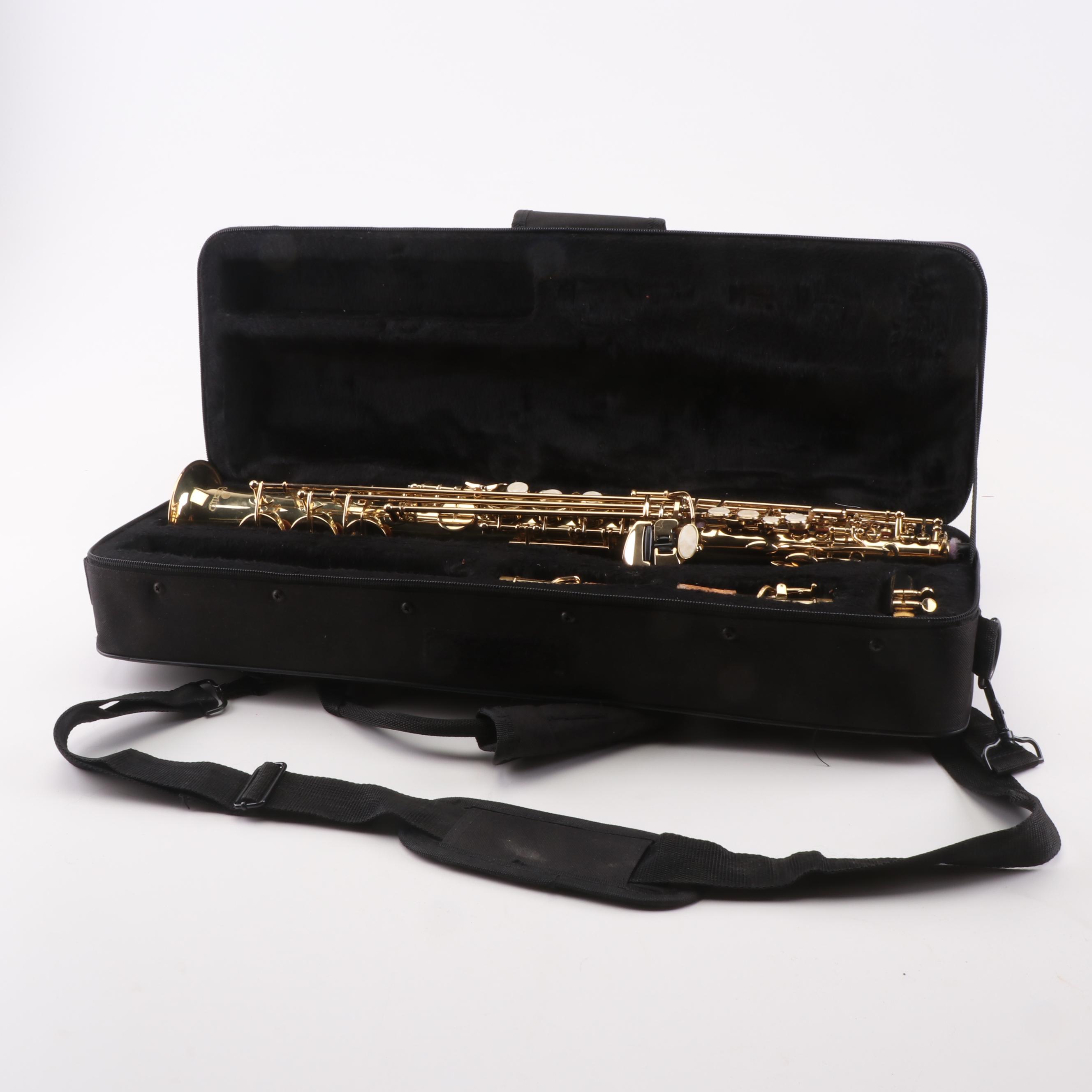 Cecilio SS-280 Gold Lacquer Soprano Saxophone