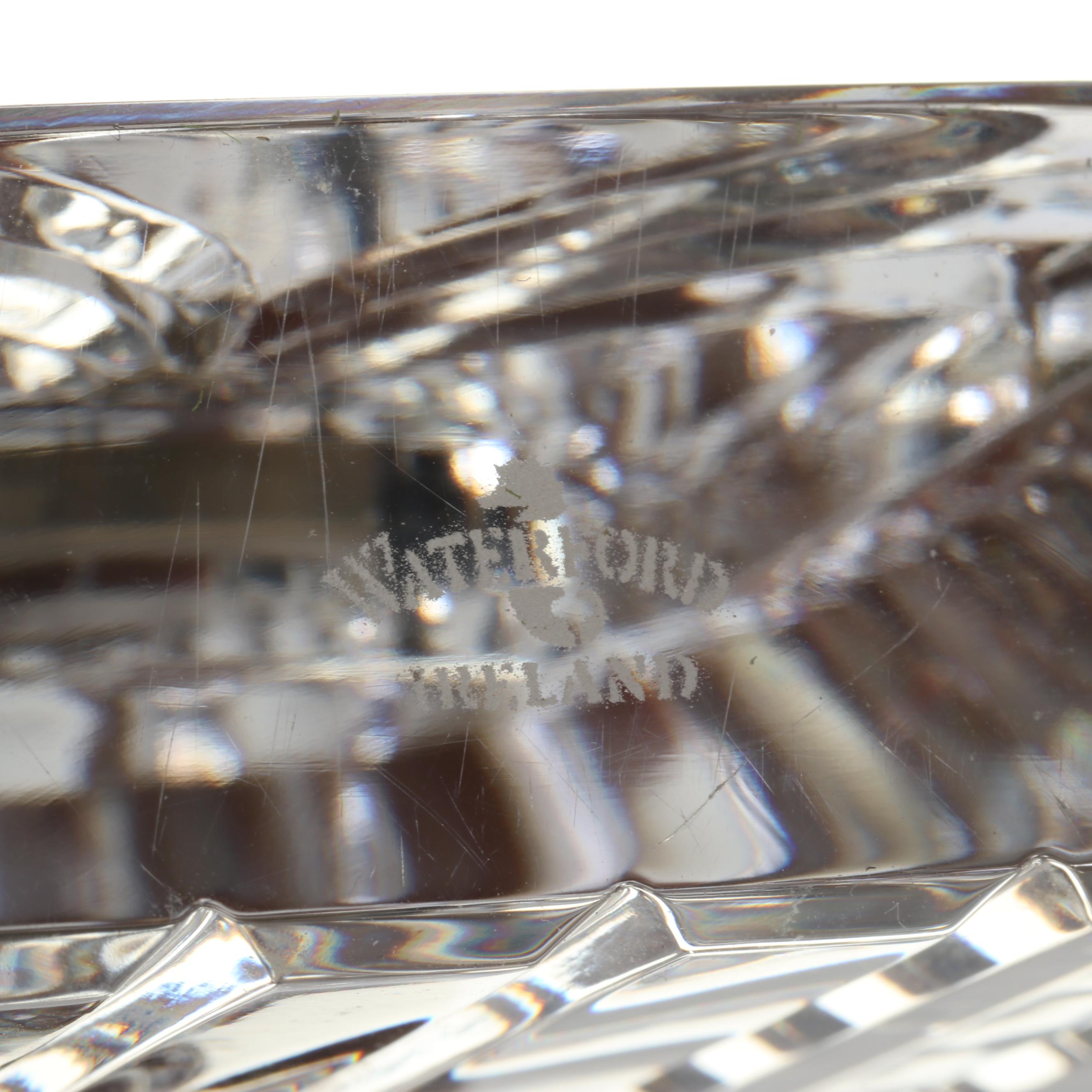 Waterford Crystal Miniature Shelf Clocks including "Overture"