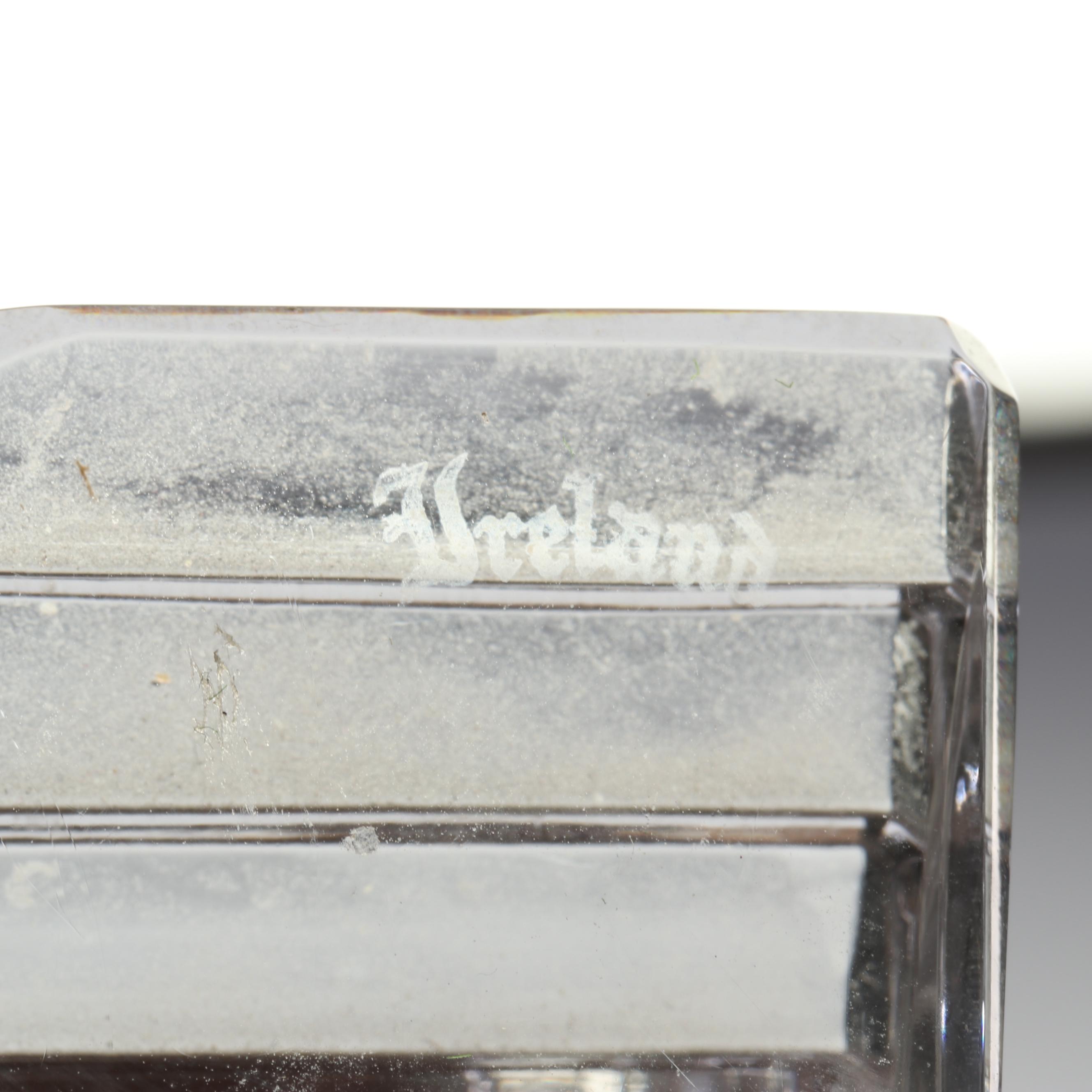 Waterford Crystal Miniature Shelf Clocks including "Overture"