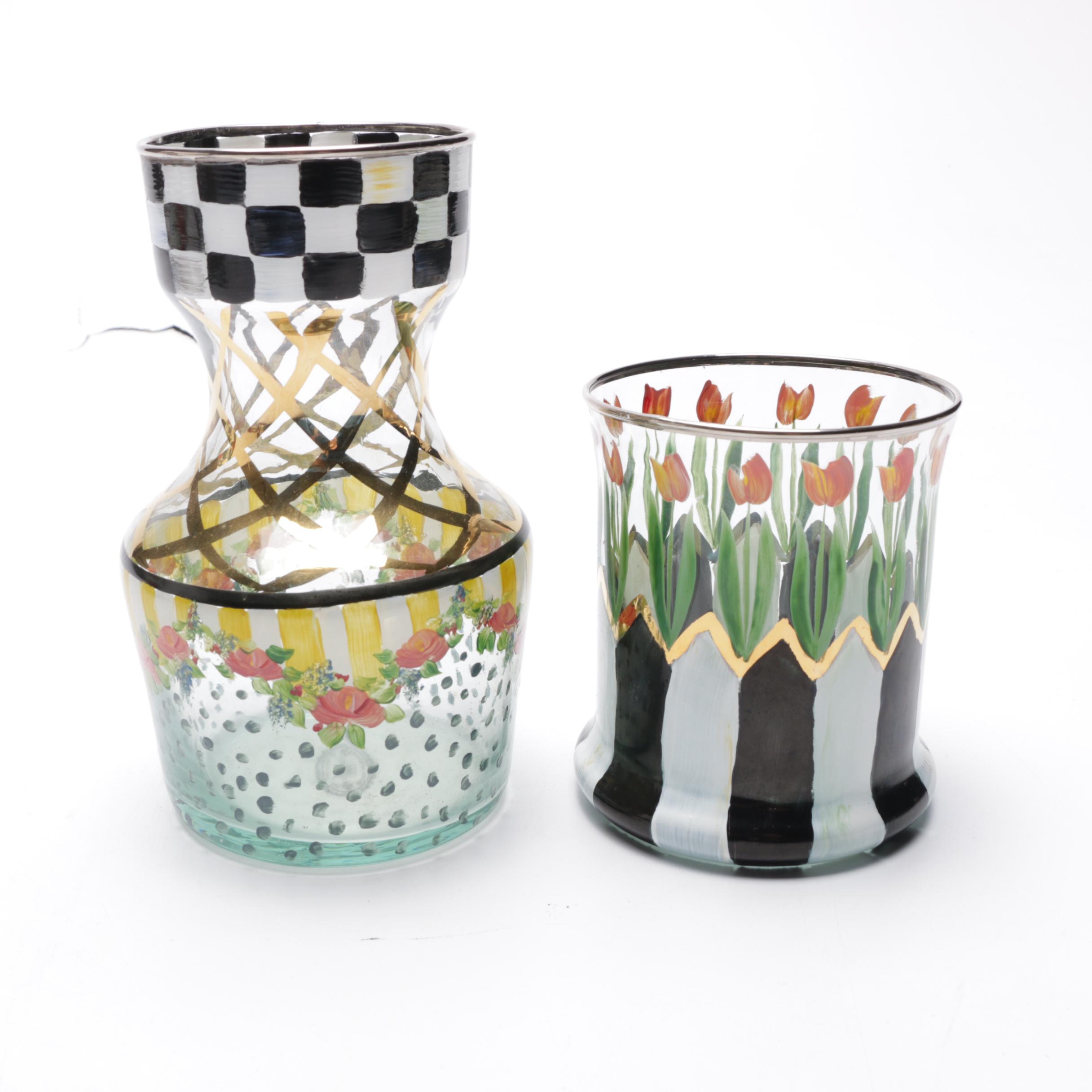 MacKenzie-Childs Hand-Painted "Victoria and Richard" Tableware