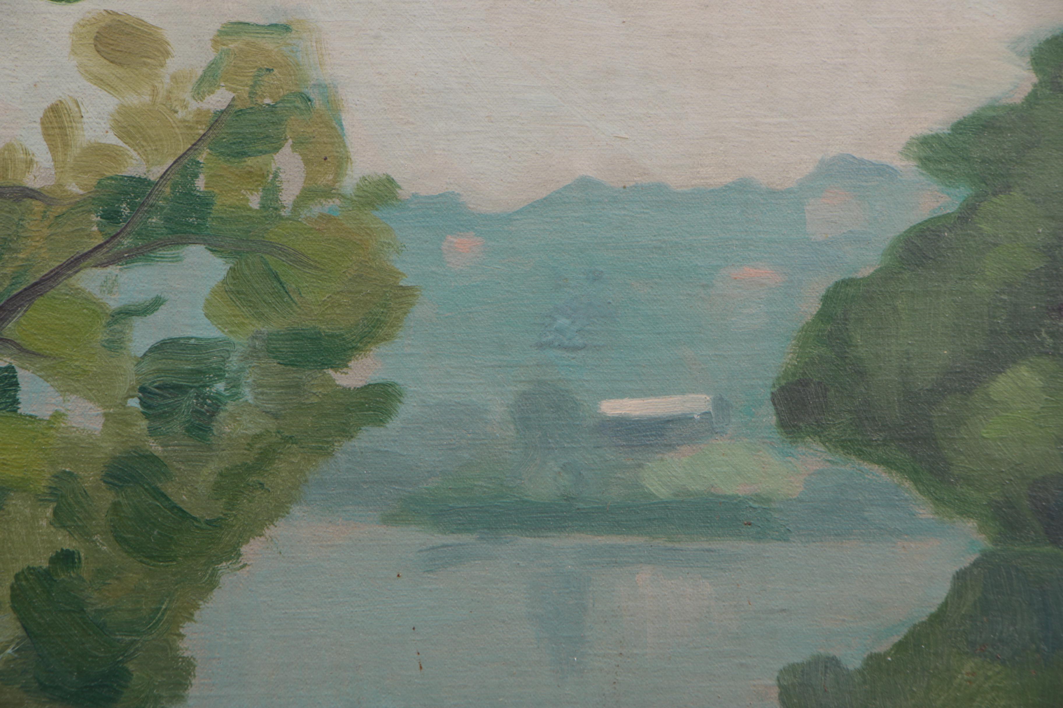 Albert Marquet 1915 Oil Painting "La Varenne"