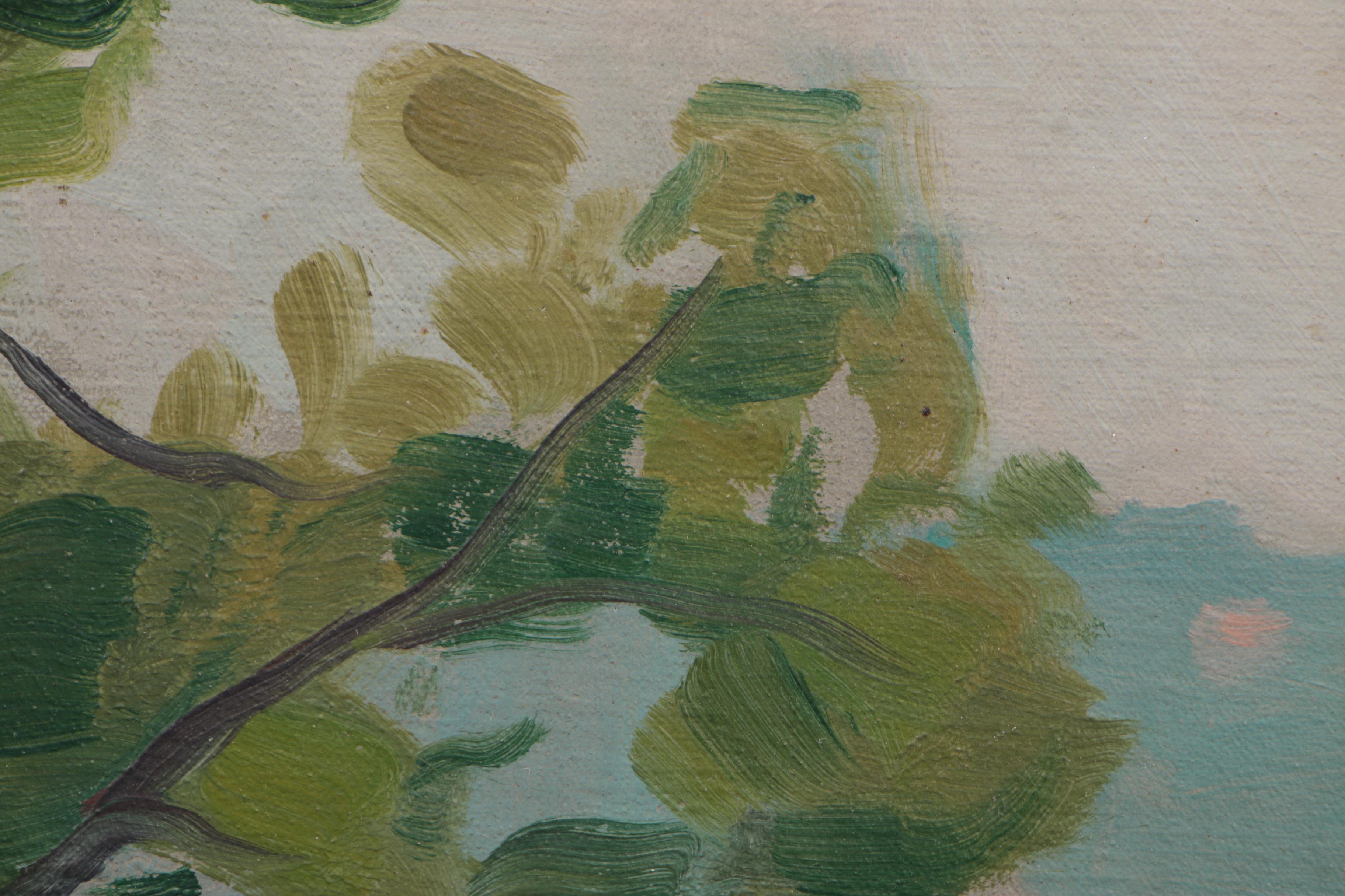 Albert Marquet 1915 Oil Painting "La Varenne"