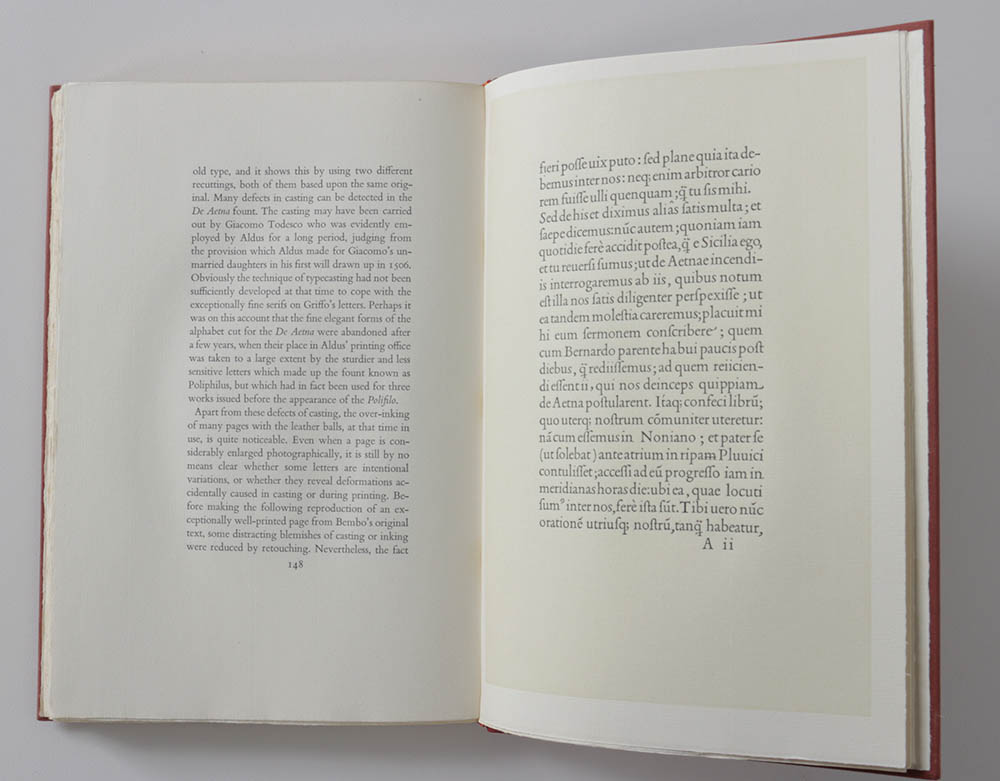 1969 Limited First English Translation "Pietro Bembo on Etna" by Pietro Bembo