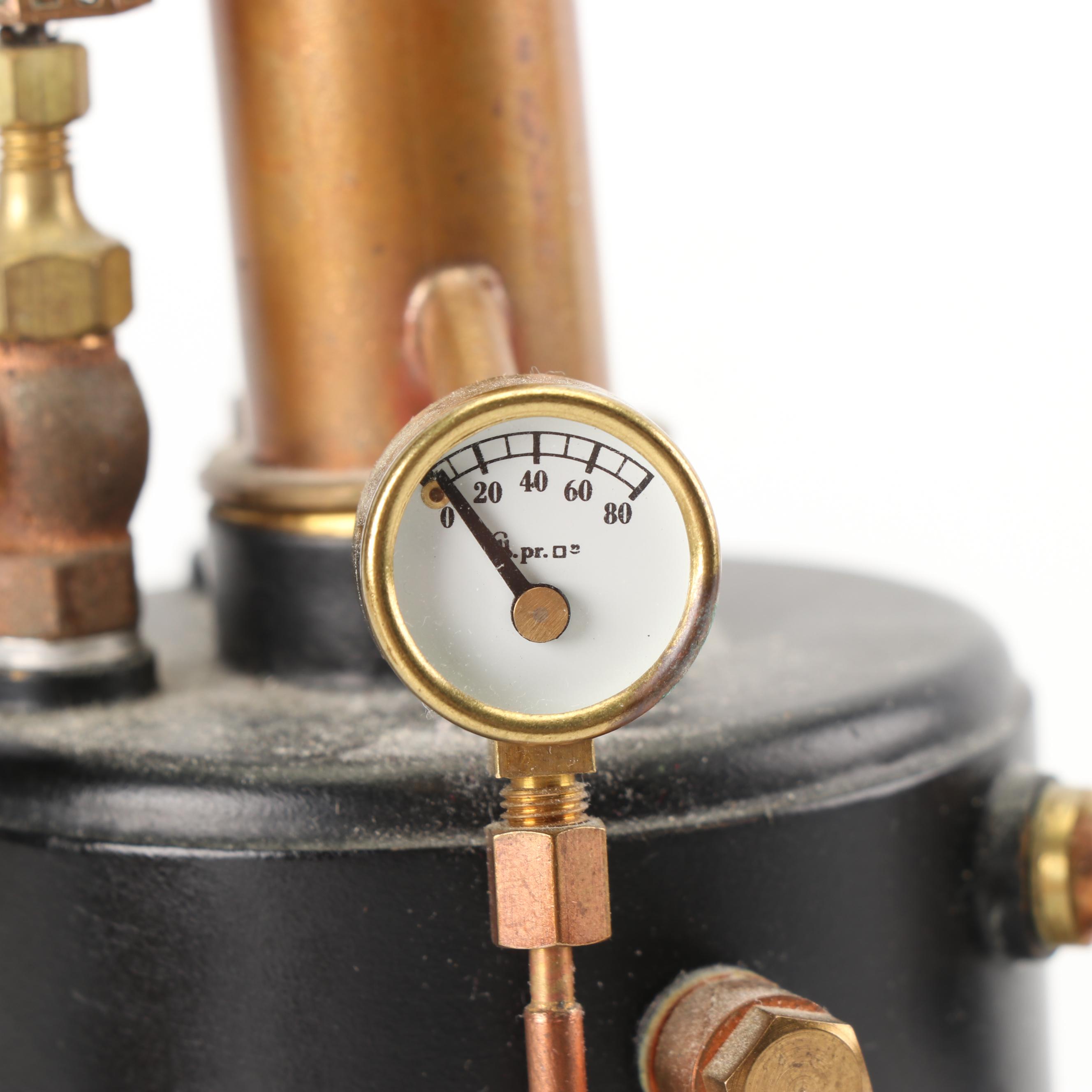 Steam Engine Model Train, Boiler and Generator