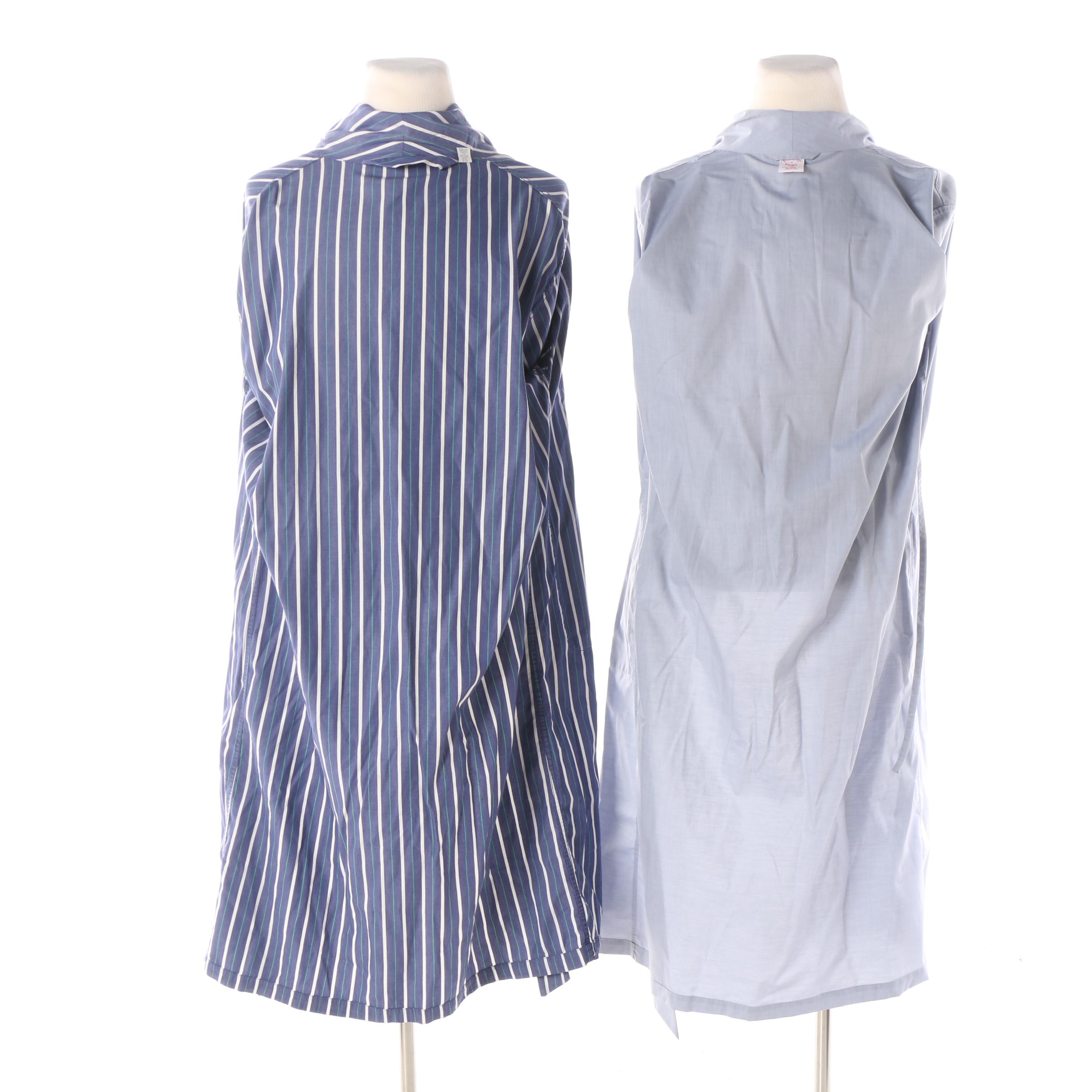 Men's Cotton Robes Including Brooks Brothers