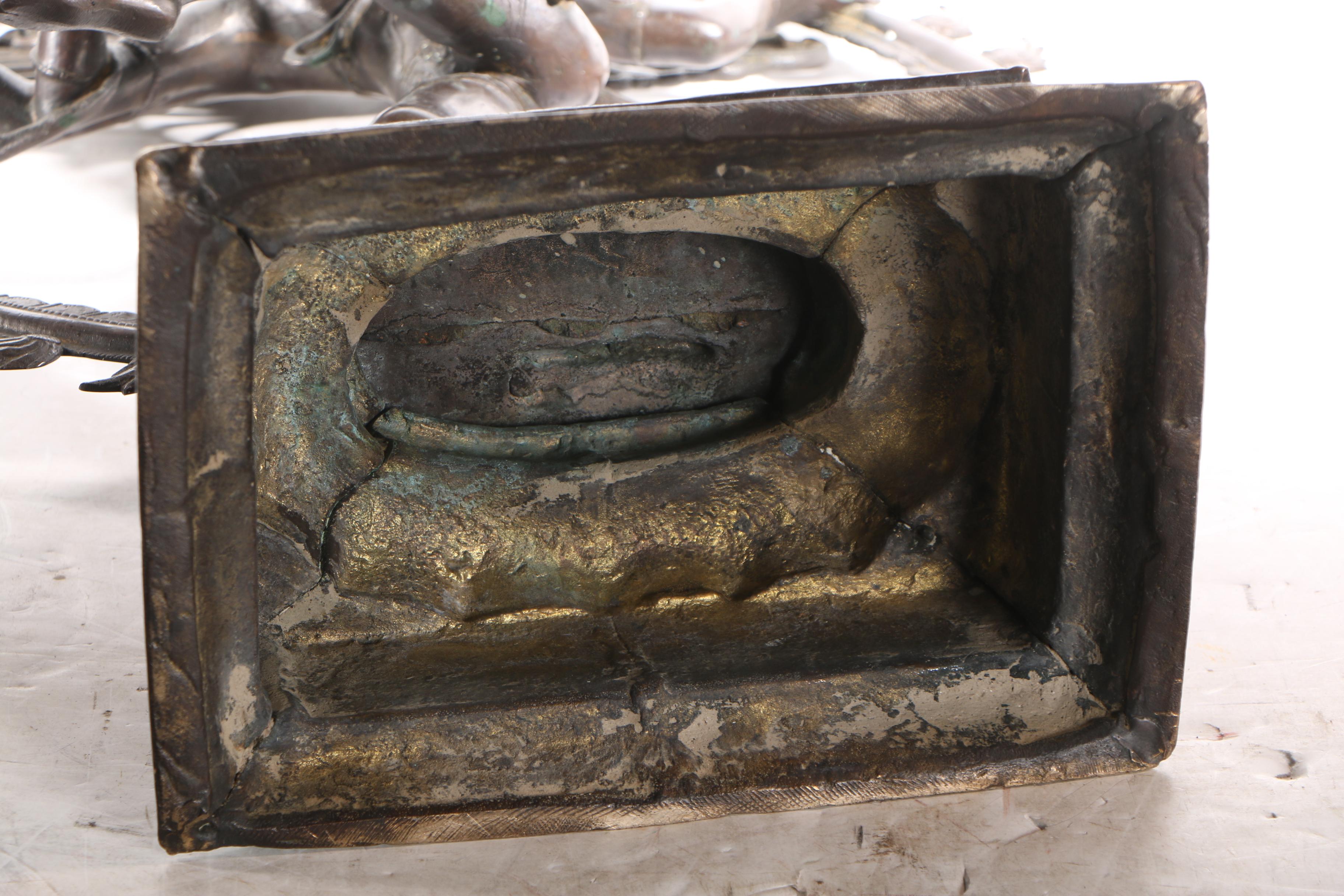 Shiva-Nataraja Bronze-Toned Metal Sculpture