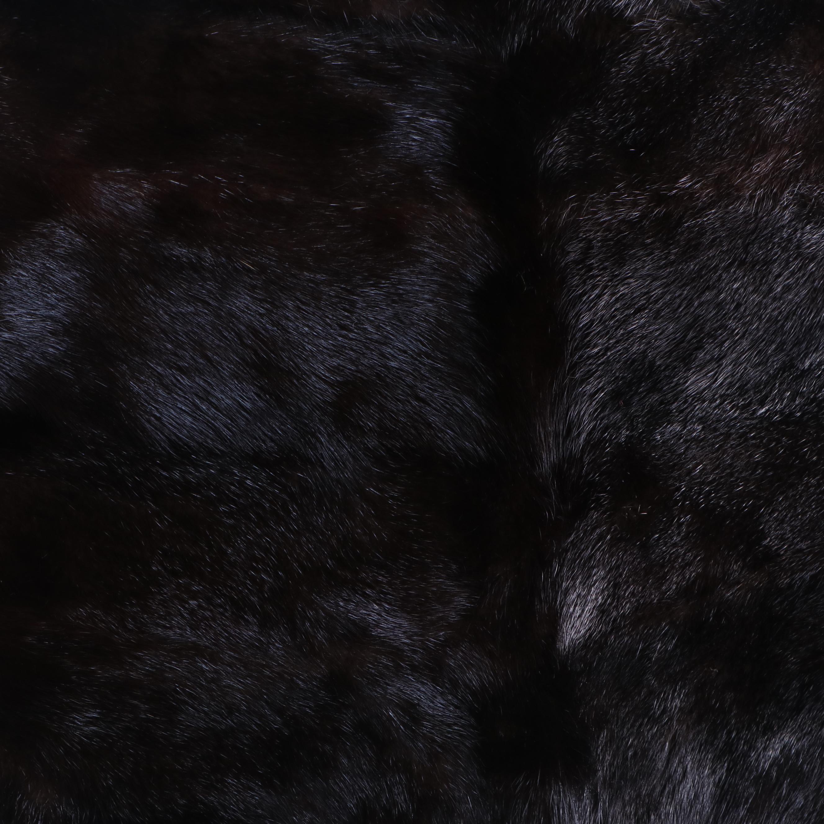 Vintage Jordan Marsh Dyed Beaver Fur Stole