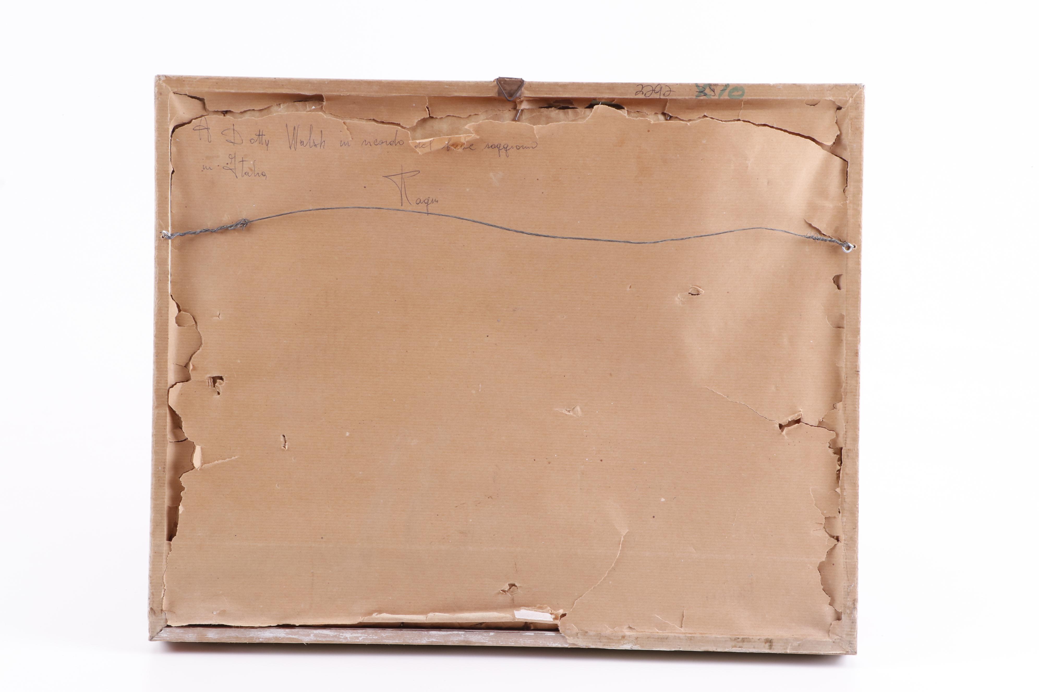 Basso Ragni Still Life Painting