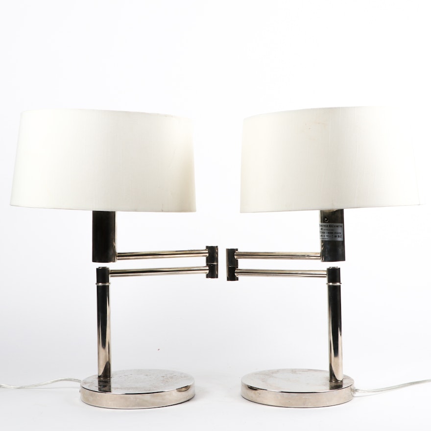 Lauren by Ralph Lauren Metal Swing Arm Lamps