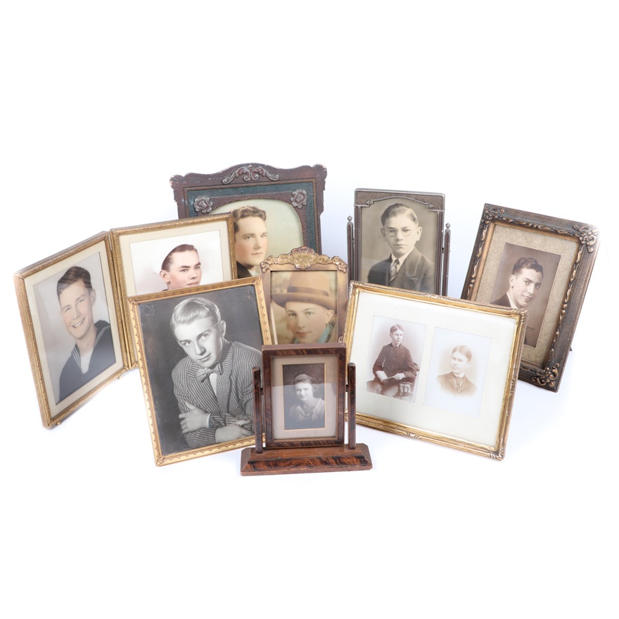 Early to Mid 20th Century Picture Frames including Photographs