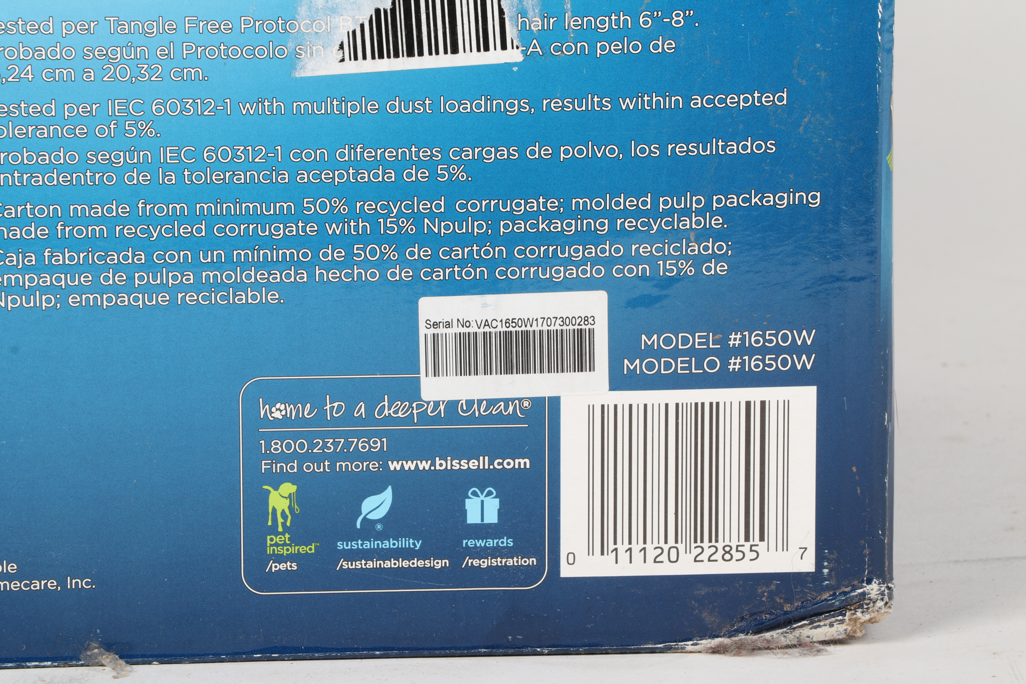 Bissell Pet Hair Eraser Vacuum