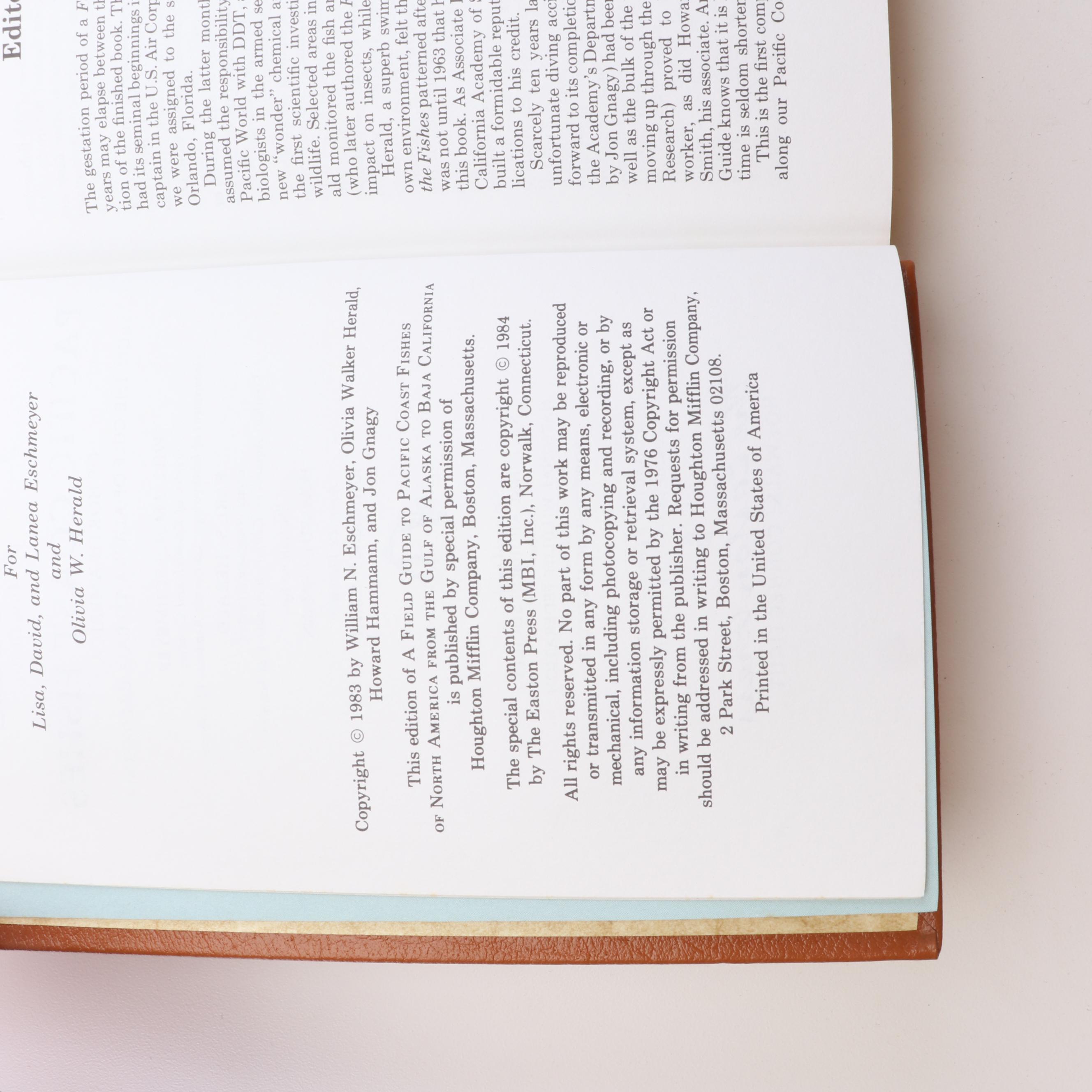 Easton Press Editions of "Roger Tory Peterson Field Guides"