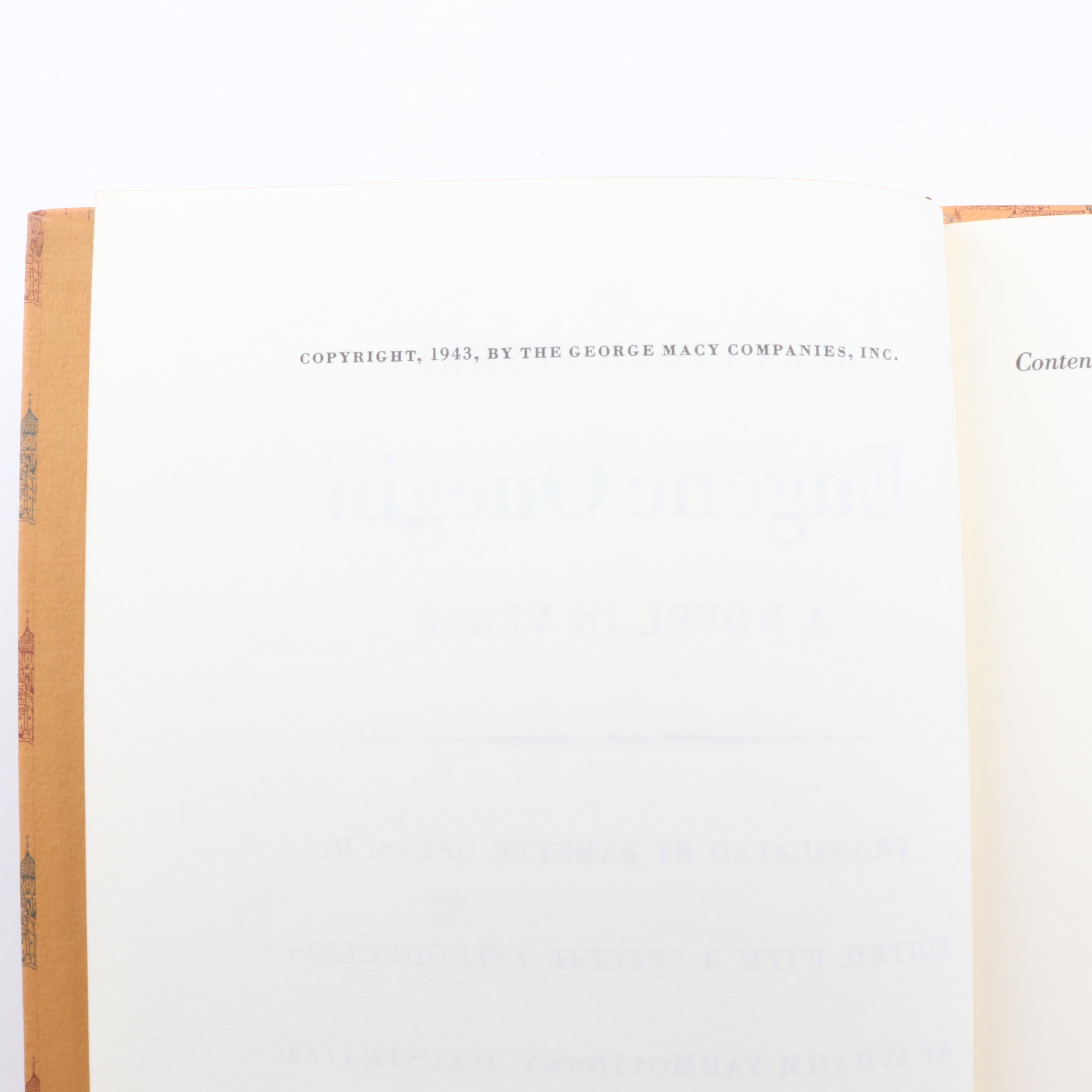 The Heritage Press and The Folio Society Editions of Classics and Plays