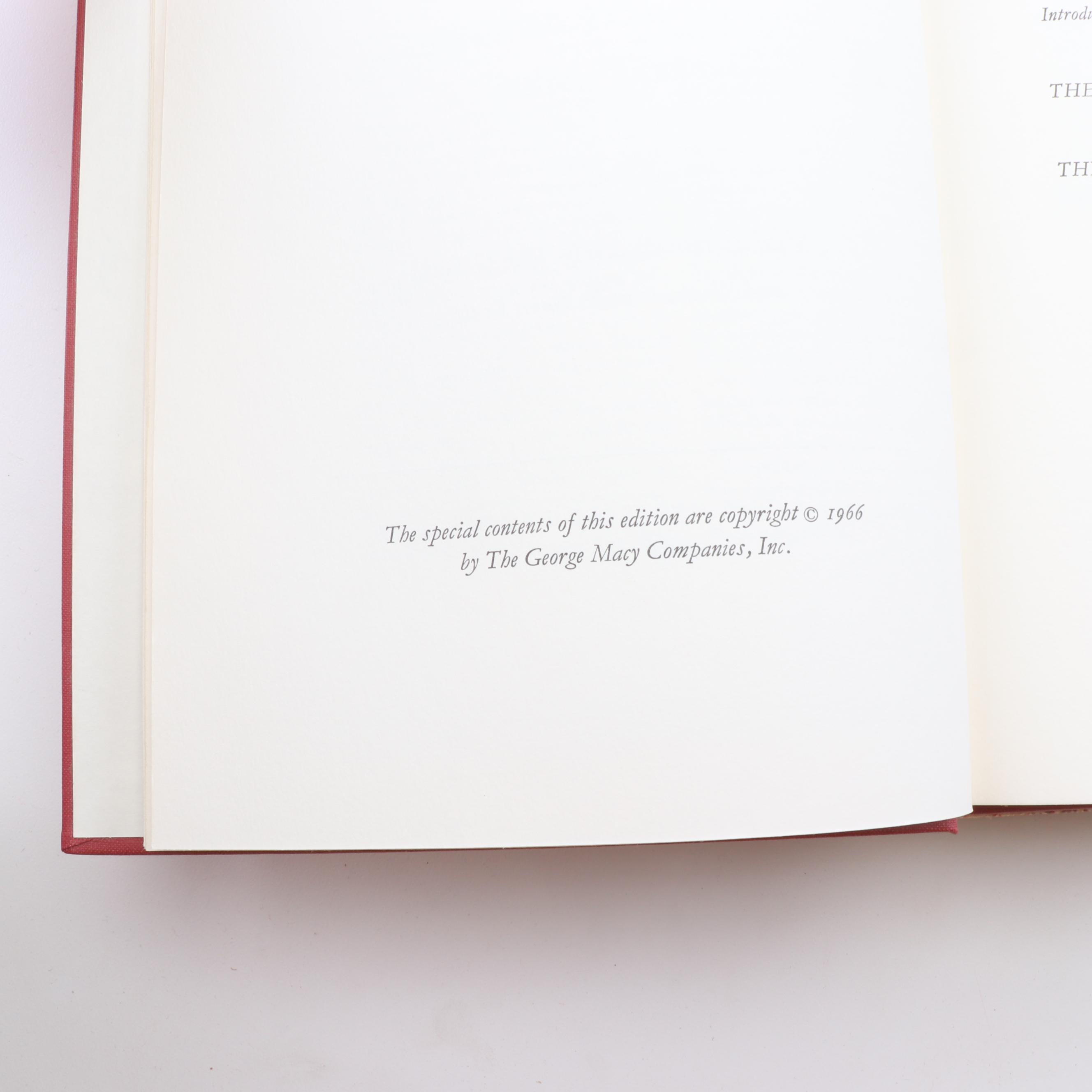 The Heritage Press and The Folio Society Editions of Classics and Plays