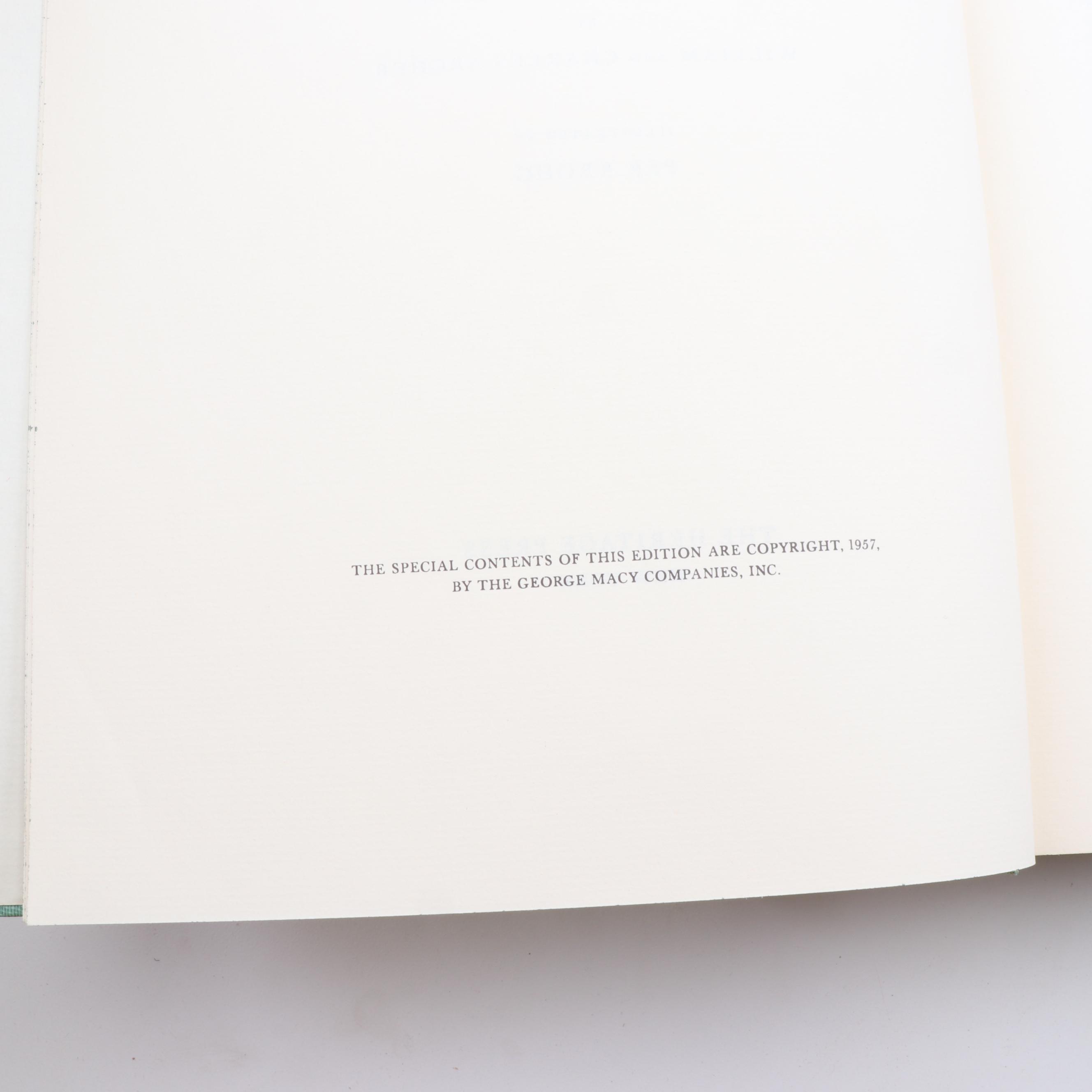 The Heritage Press and The Folio Society Editions of Classics and Plays