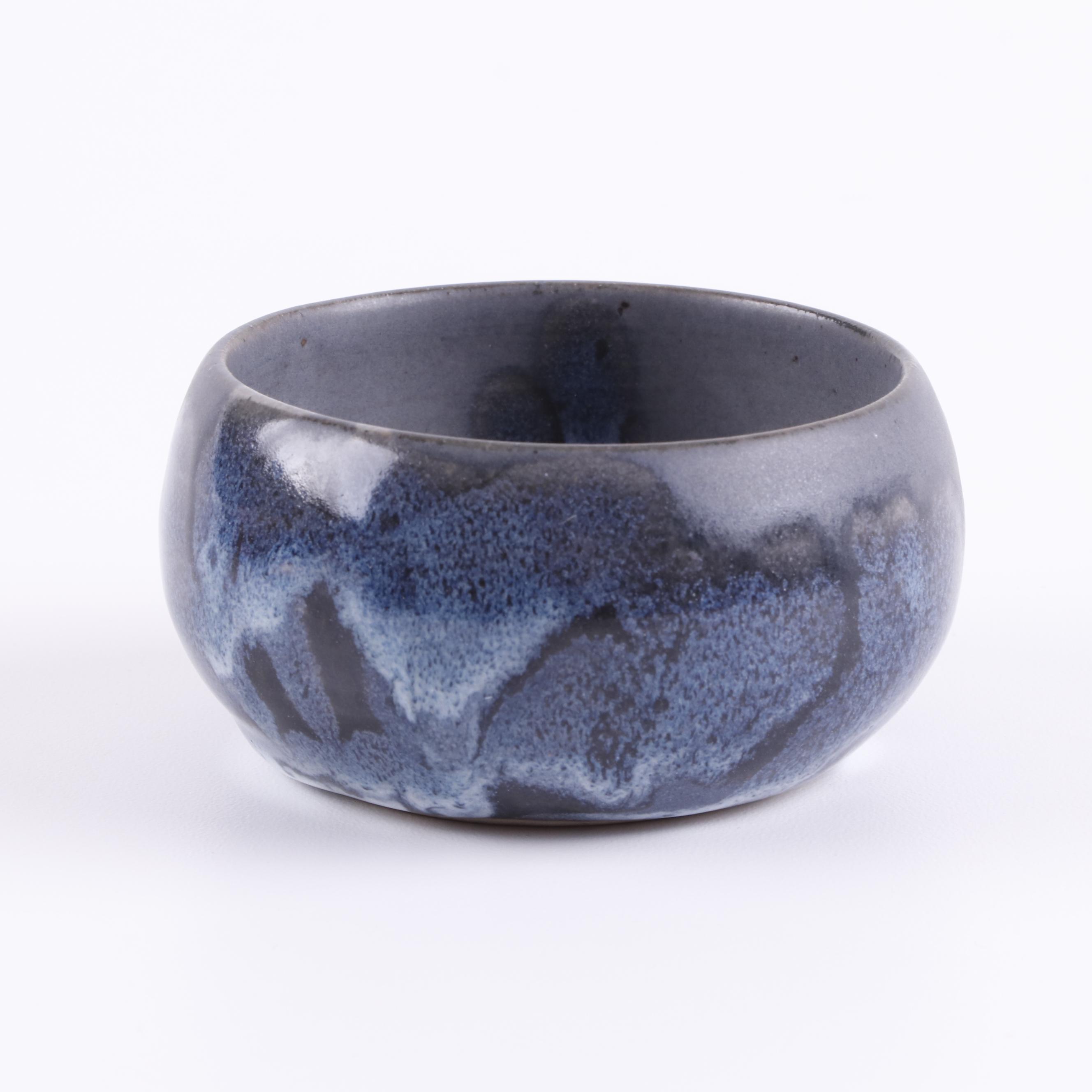 Signed Hand Thrown Vases and Bowl