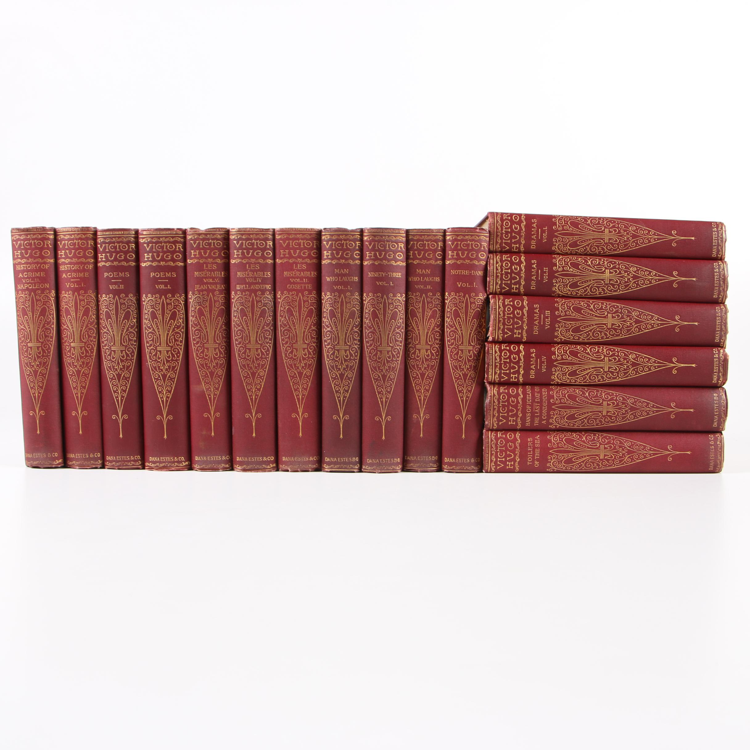 "The Works of Victor Hugo" Illustrated Cabinet Edition, Circa 1910s