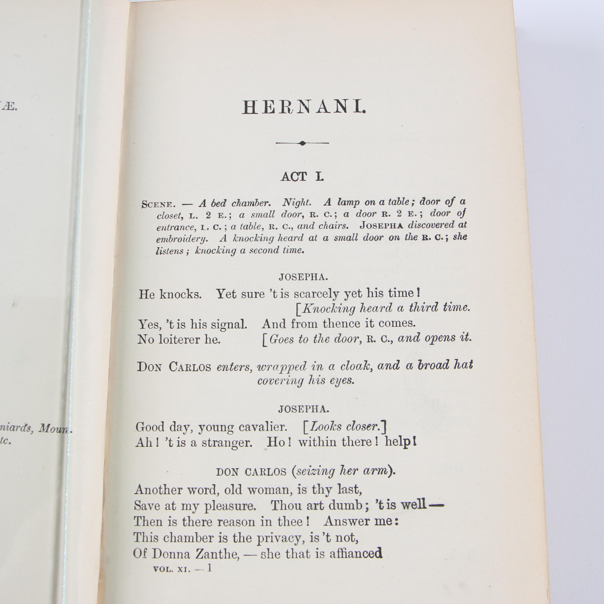 "The Works of Victor Hugo" Illustrated Cabinet Edition, Circa 1910s