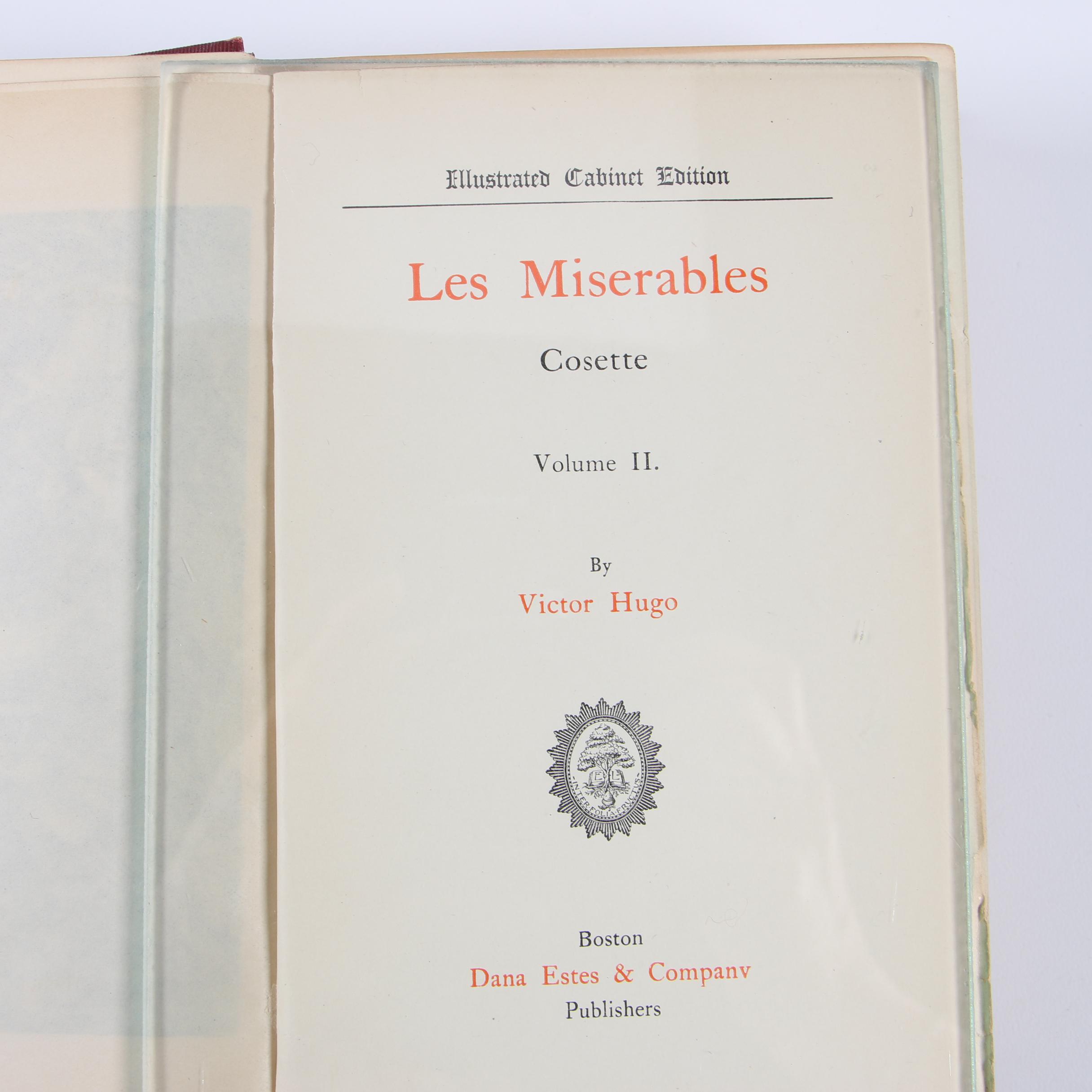 "The Works of Victor Hugo" Illustrated Cabinet Edition, Circa 1910s