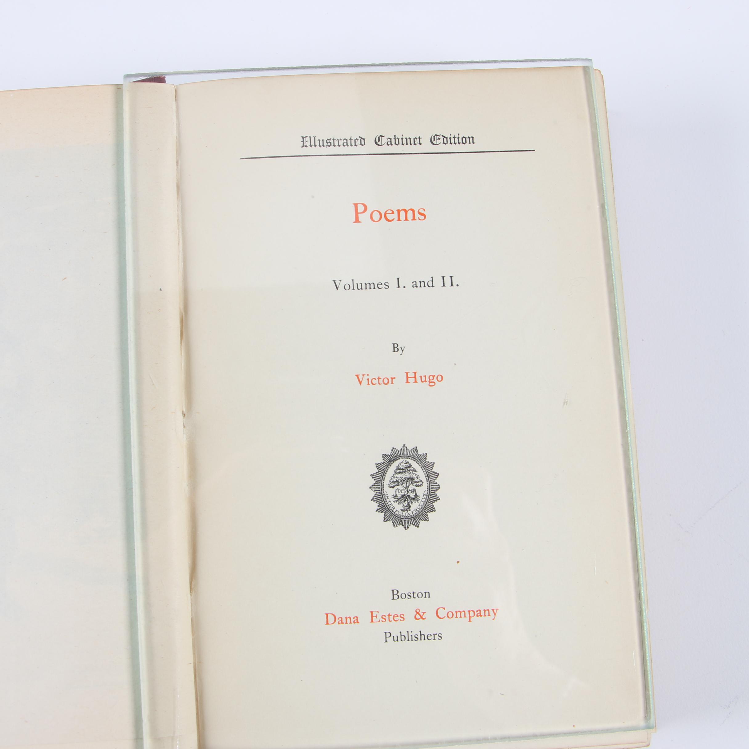 "The Works of Victor Hugo" Illustrated Cabinet Edition, Circa 1910s
