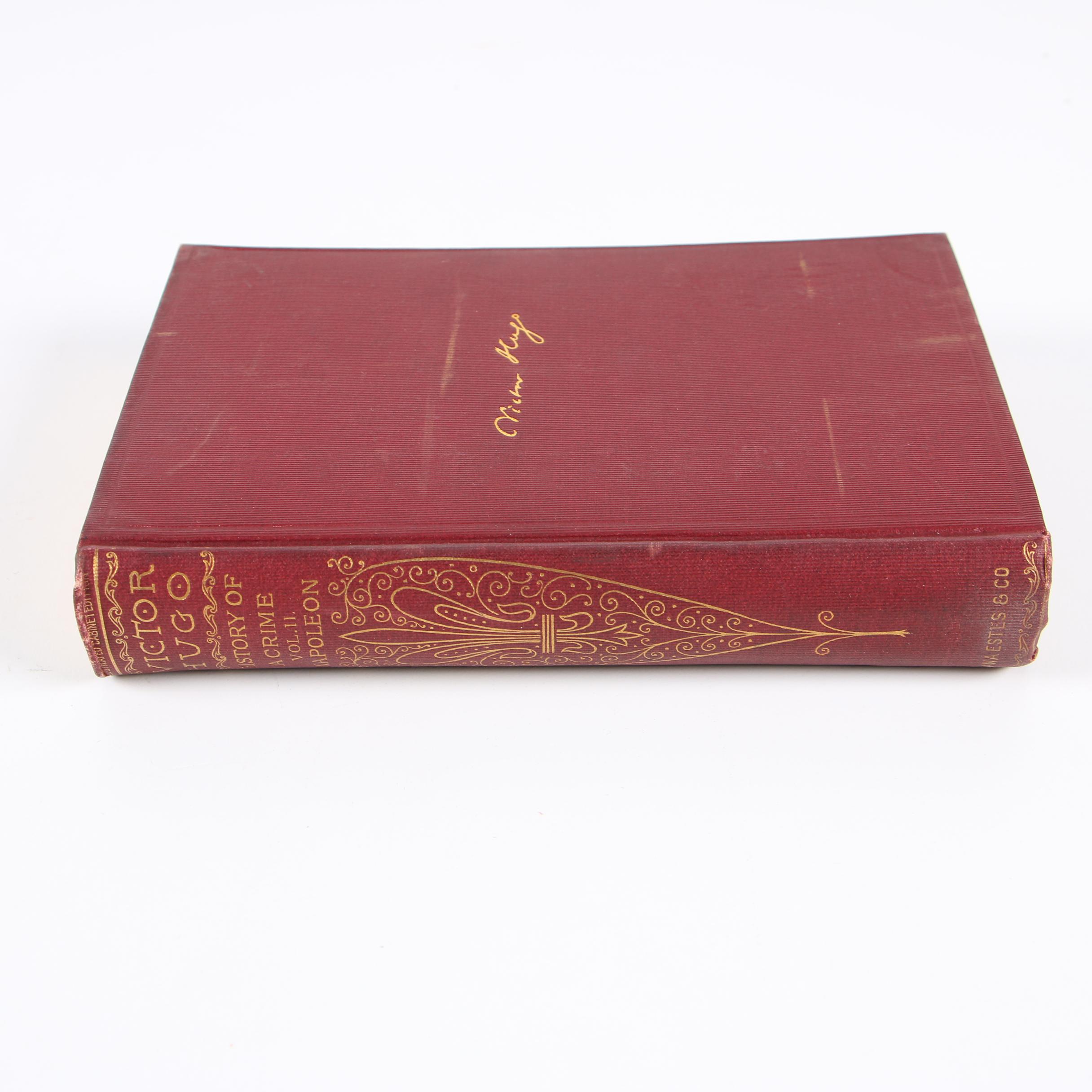 "The Works of Victor Hugo" Illustrated Cabinet Edition, Circa 1910s