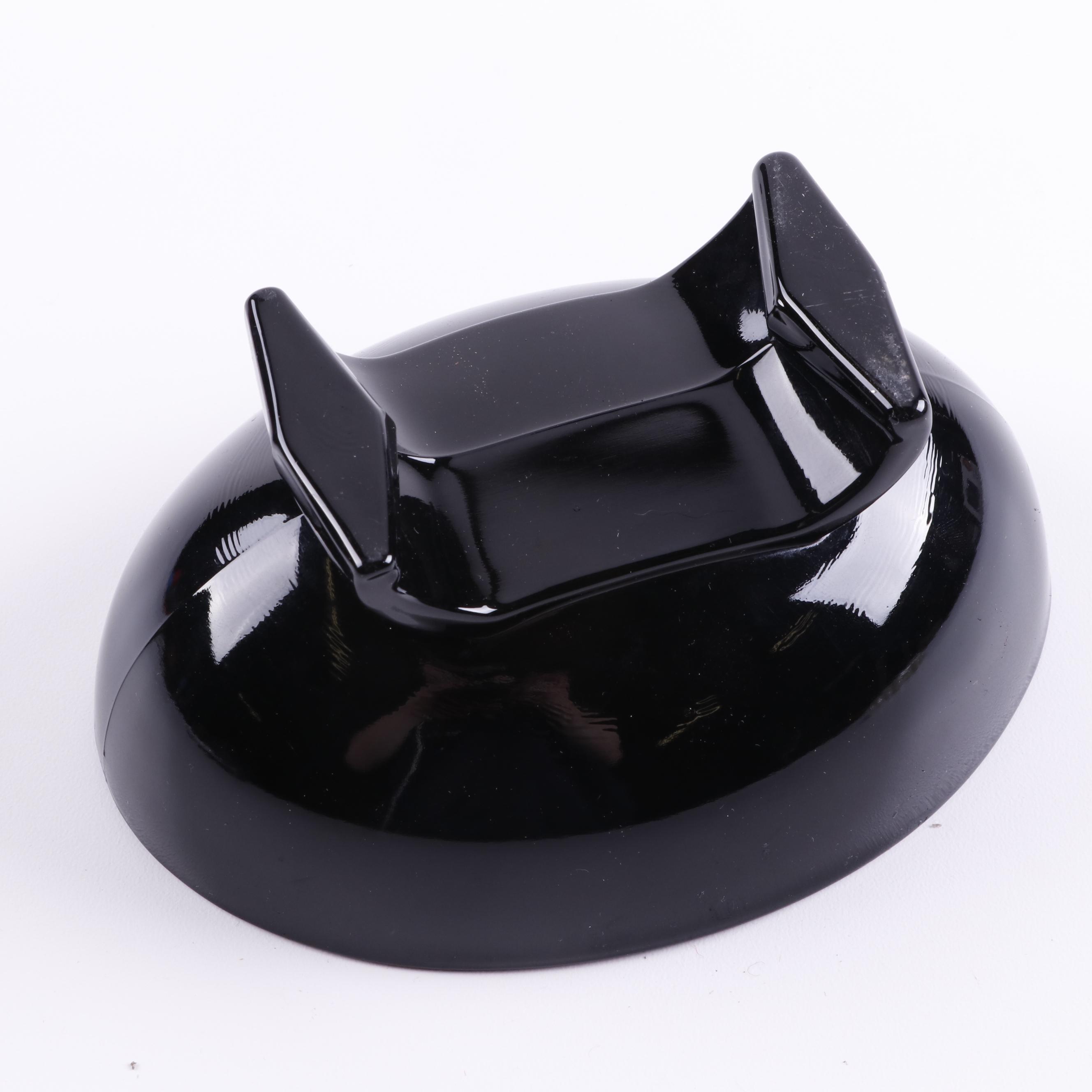 Ceramic Vase with Glass Frog Insert