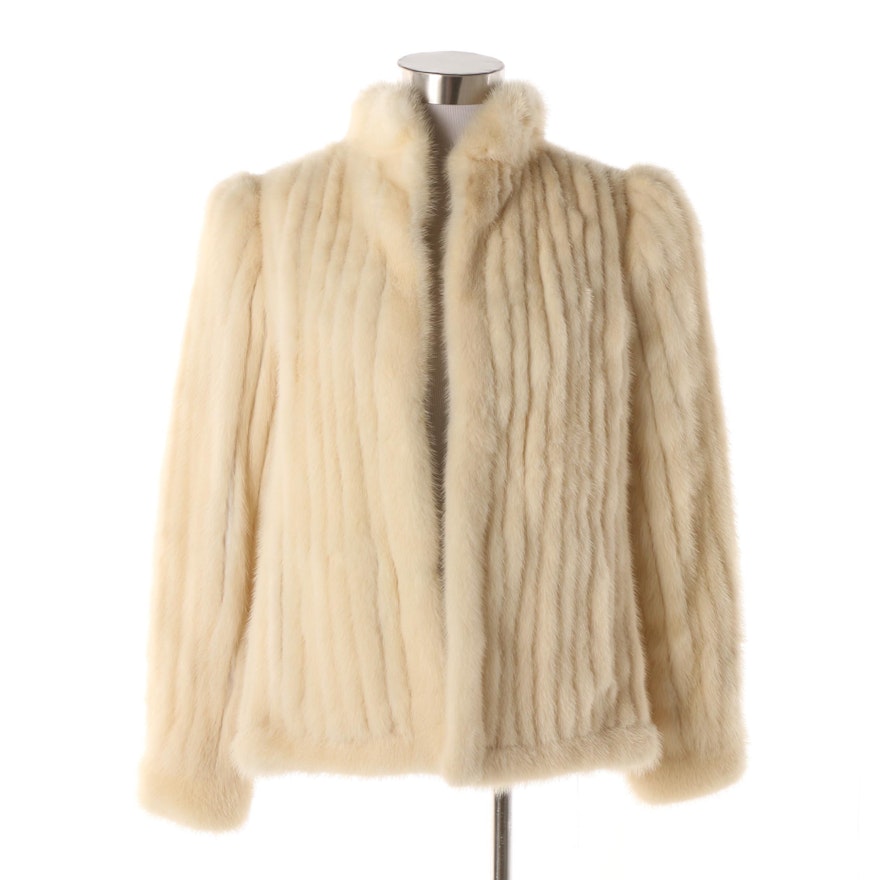 Women's Vintage Blonde Mink Fur Jacket