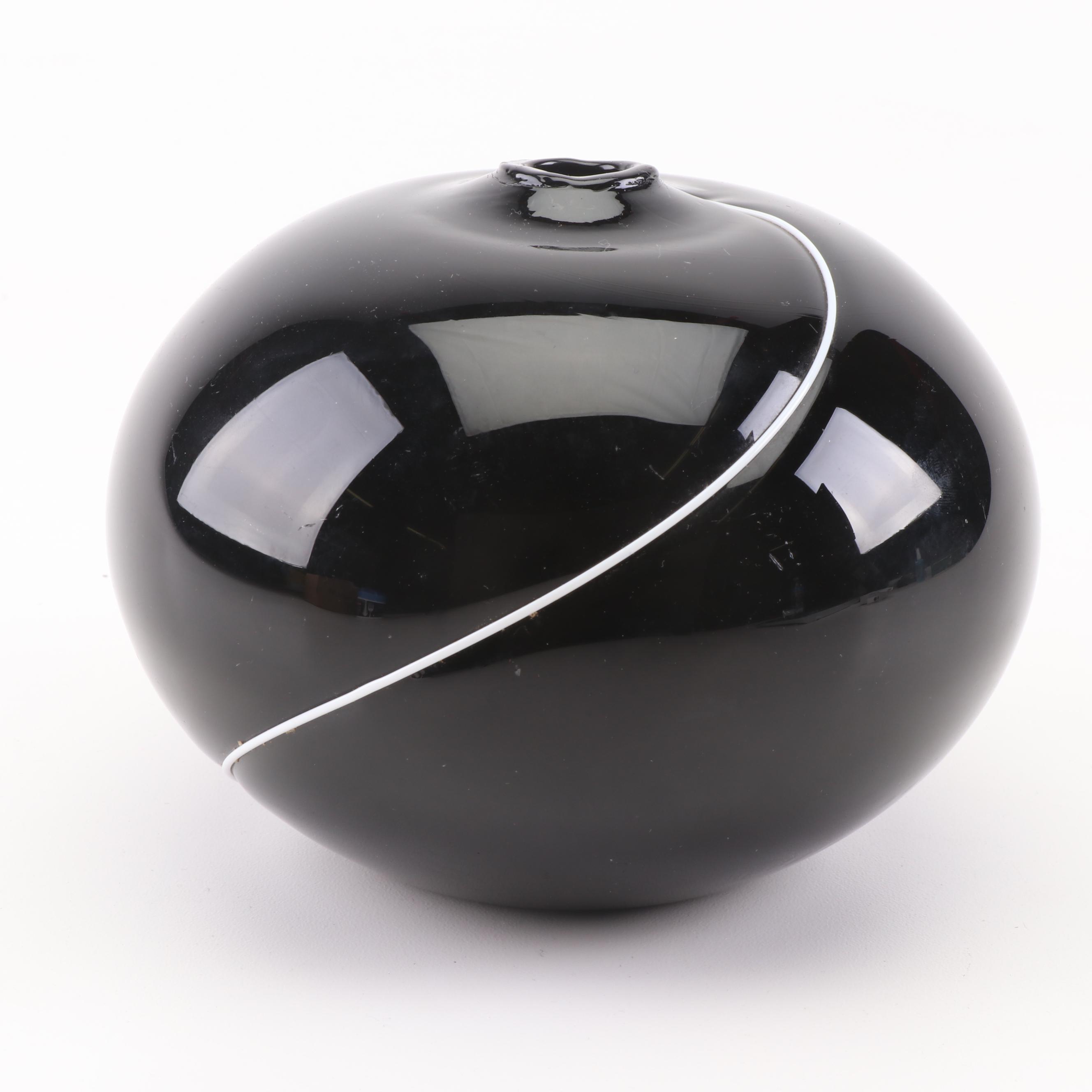 Modern Style Art Glass Vase