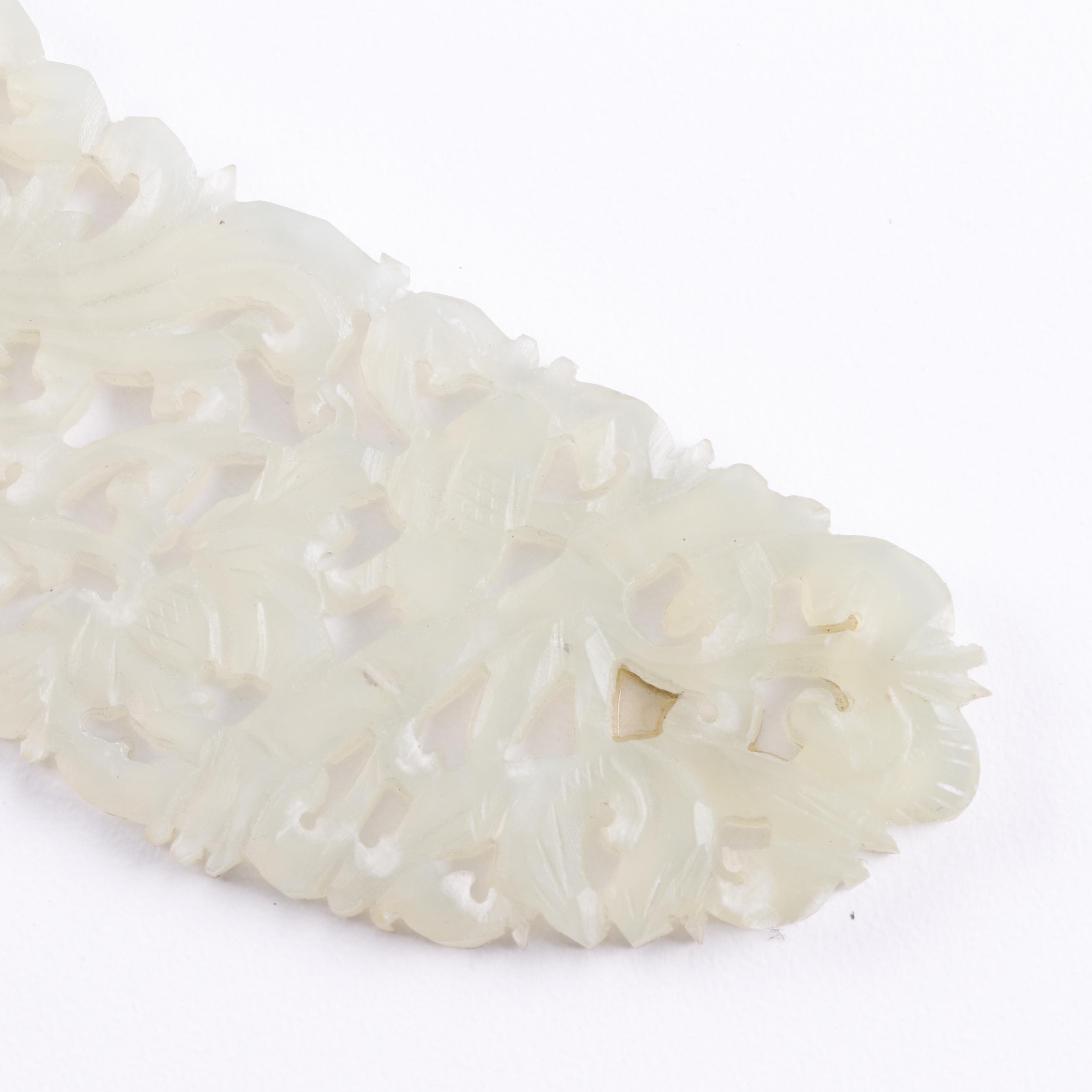 Chinese Carved Stone Plaque