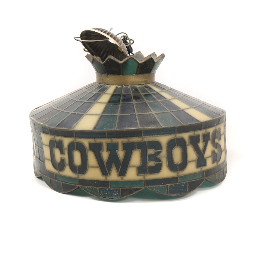 The Tiffany Company Dallas Cowboys Pendant Light