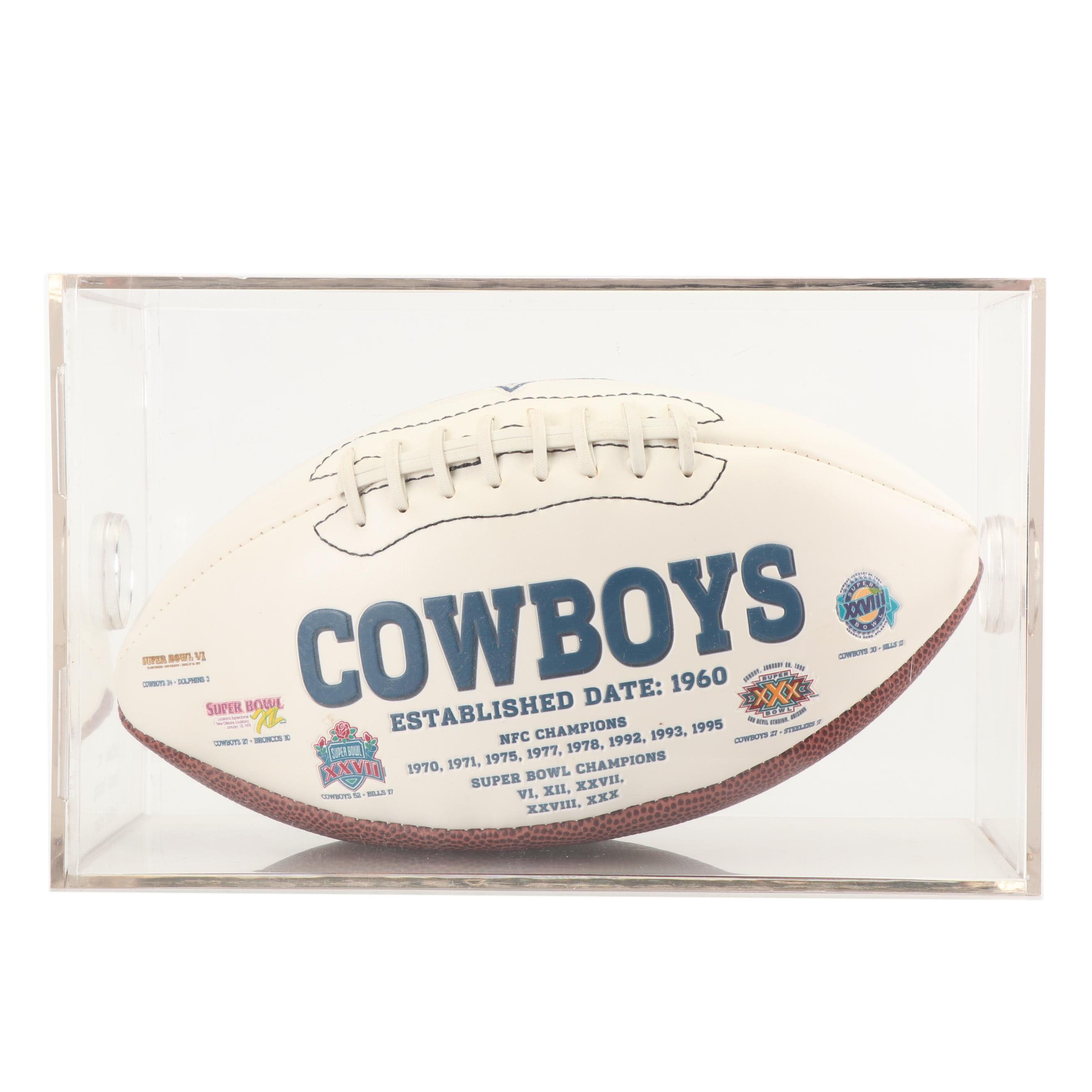 Dallas Cowboys Signature Series Super Bowl XXX Football