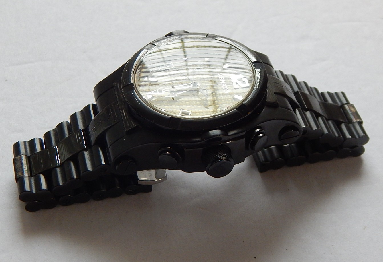 Renato Black T-Rex Gen II Swiss Movement Limited 21/50 Stainless Watch