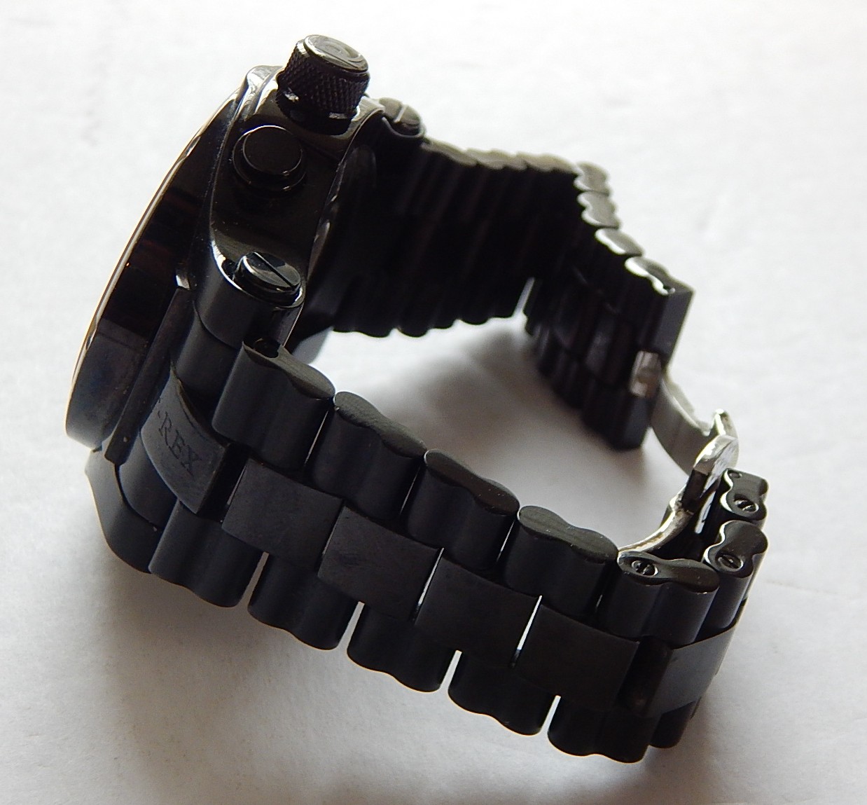 Renato Black T-Rex Gen II Swiss Movement Limited 21/50 Stainless Watch