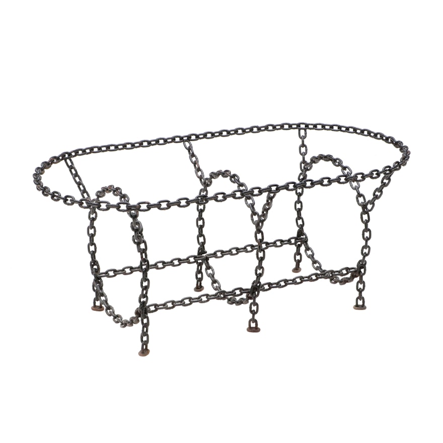 Chain Linked Motif Coffee Table