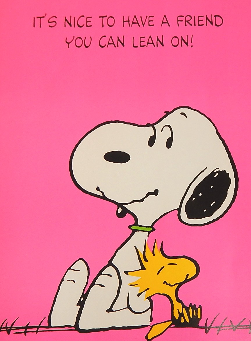 1965 United Feature Syndicate Snoopy and Woodstock 20" x 28" Poster