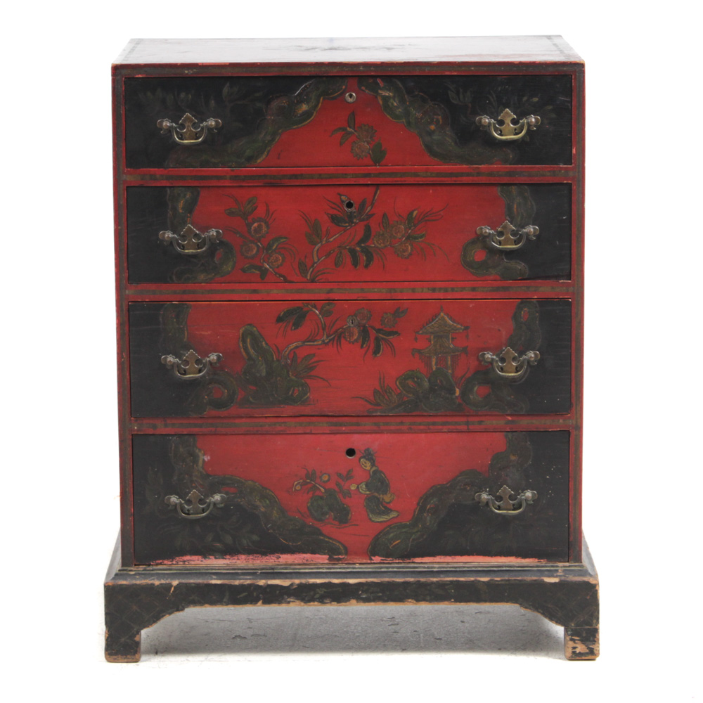Antique Chinoiserie Chest of Drawers