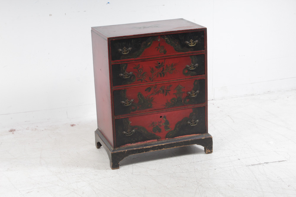 Antique Chinoiserie Chest of Drawers