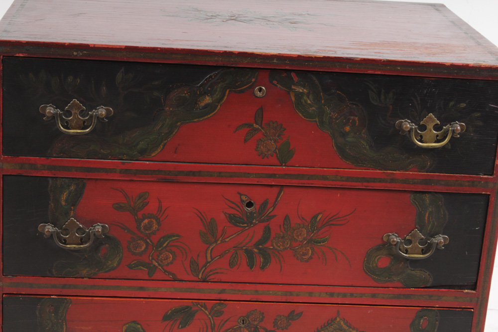Antique Chinoiserie Chest of Drawers