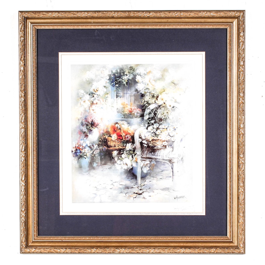 "Magic Moment" Signed Offset Lithograph After Willem Haenraets