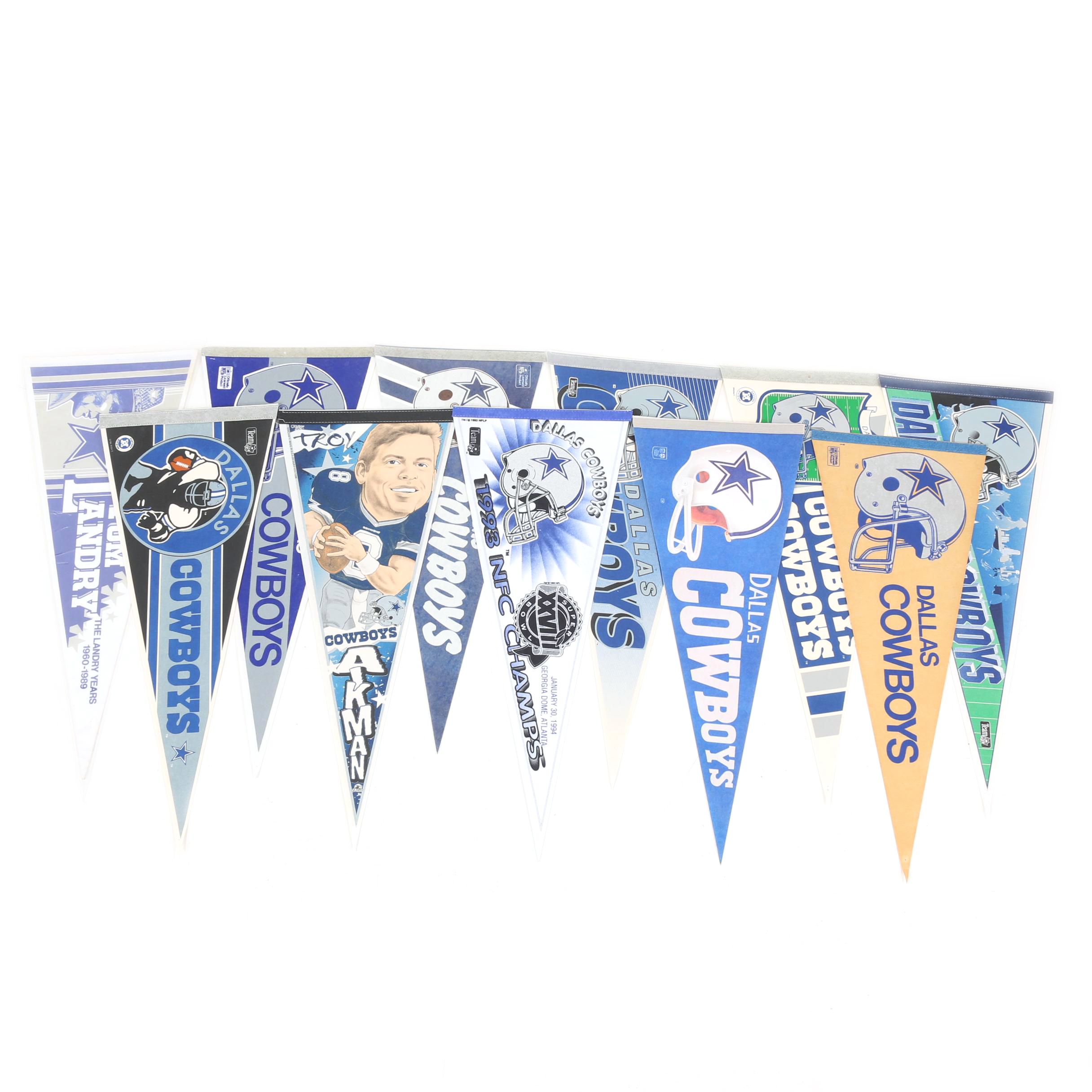 Vintage Dallas Cowboys Pennants