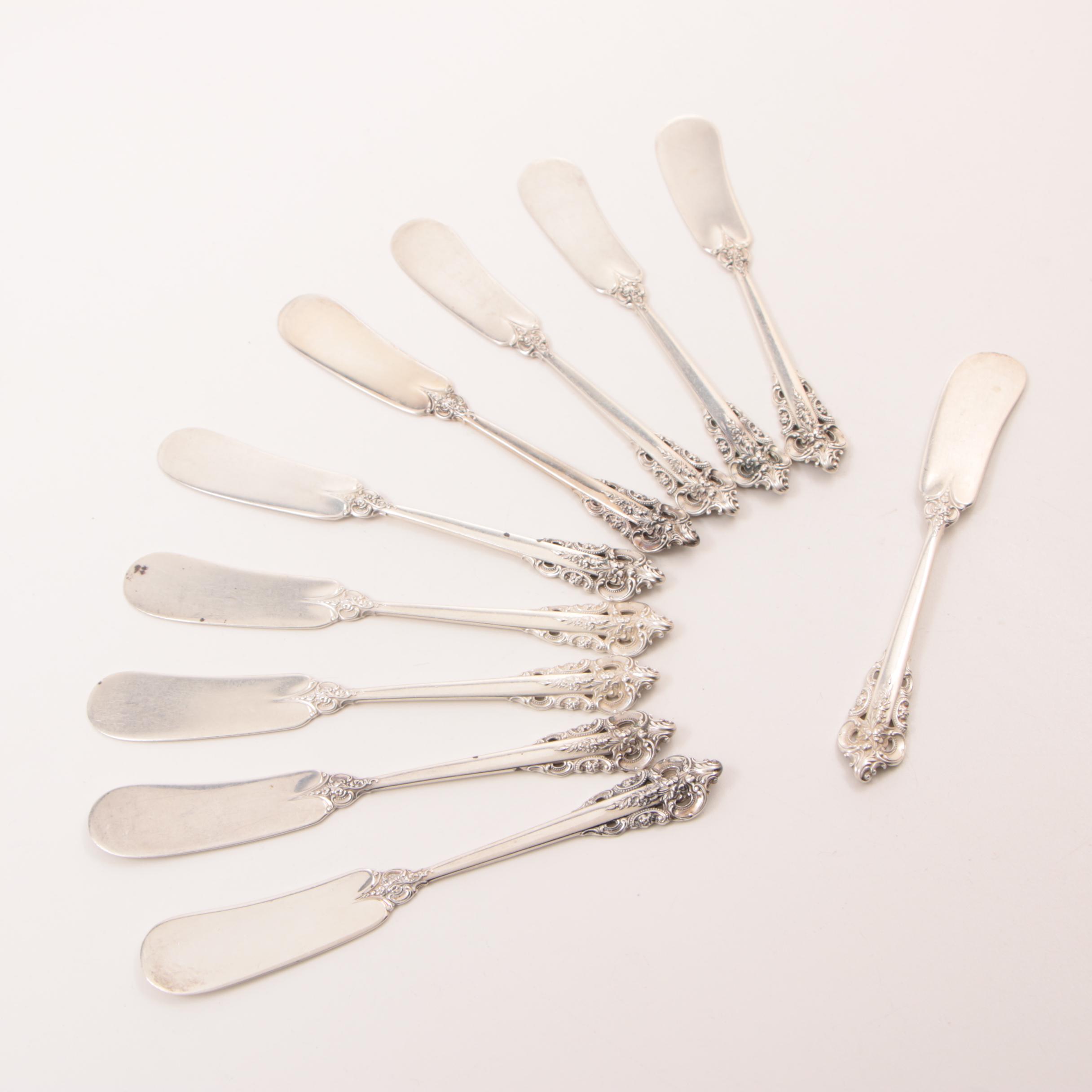 American Sterling Silver Flatware Service from Wallace, "Grand Baroque"