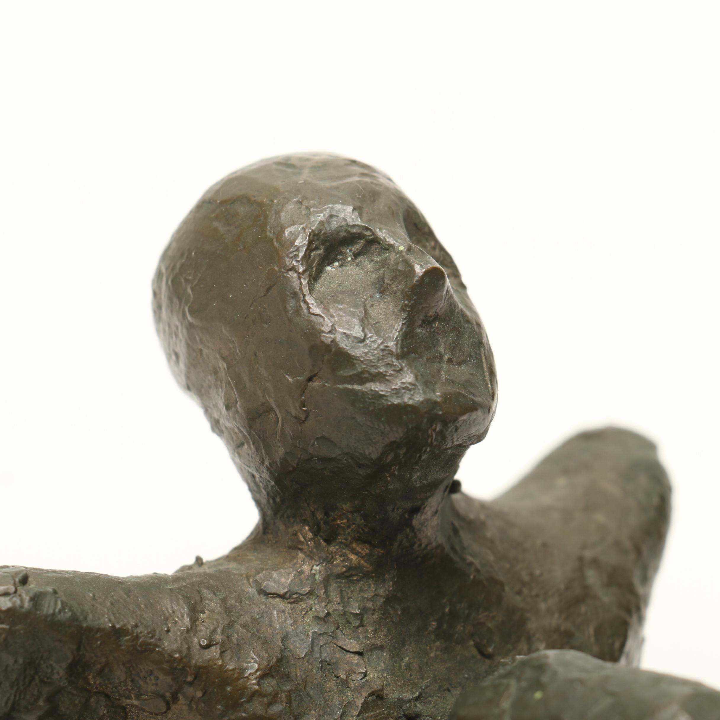 Jacques Lipchitz Bronze Sculpture "Attribution"