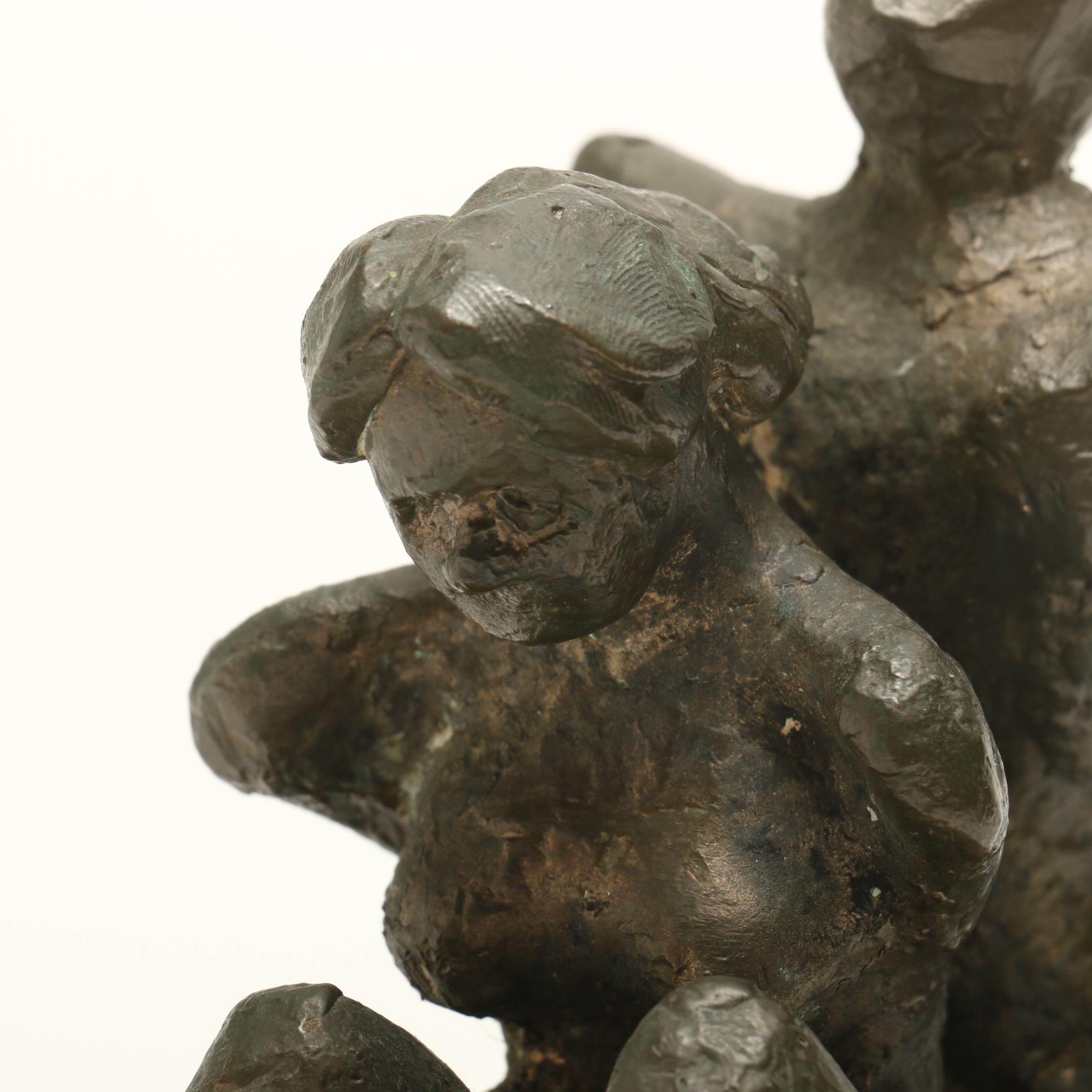 Jacques Lipchitz Bronze Sculpture "Attribution"
