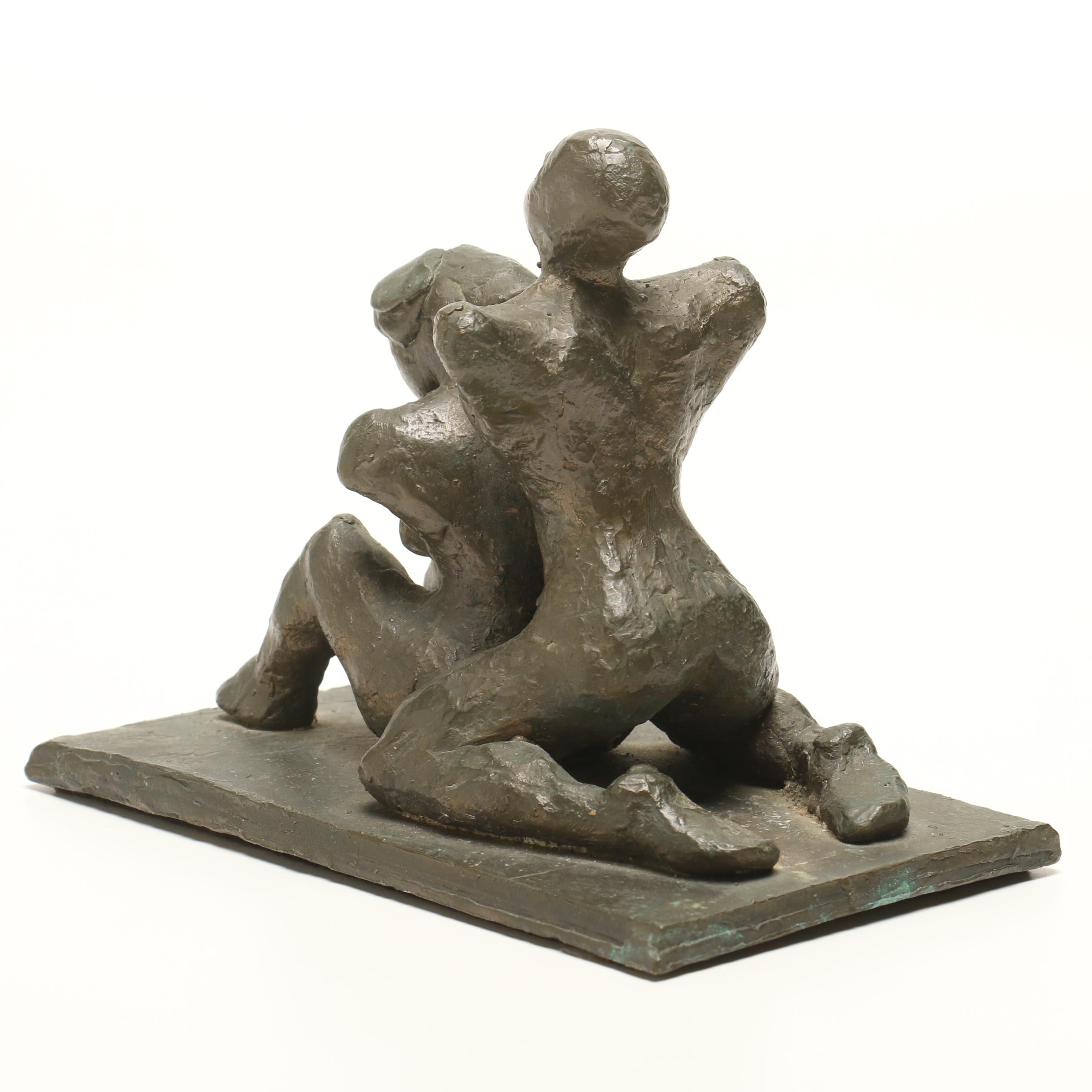 Jacques Lipchitz Bronze Sculpture "Attribution"