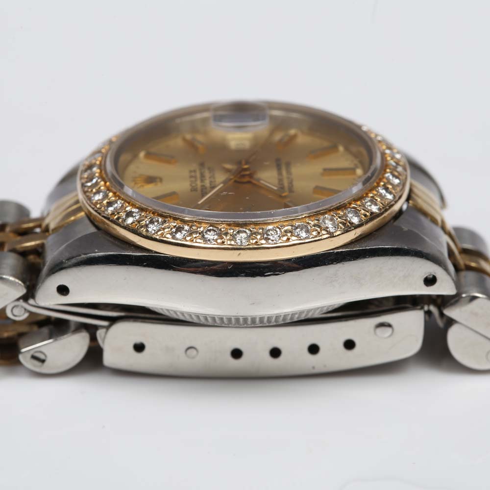 Rolex Oyster Perpetual Datejust Stainless Steel and 18K Yellow Gold Watch