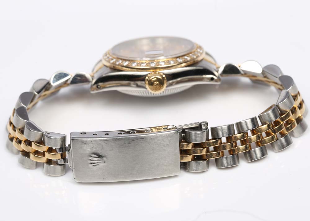 Rolex Oyster Perpetual Datejust Stainless Steel and 18K Yellow Gold Watch