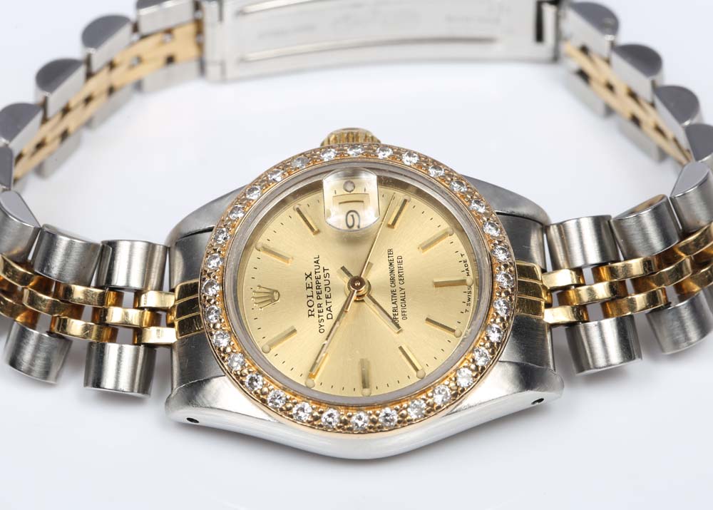 Rolex Oyster Perpetual Datejust Stainless Steel and 18K Yellow Gold Watch